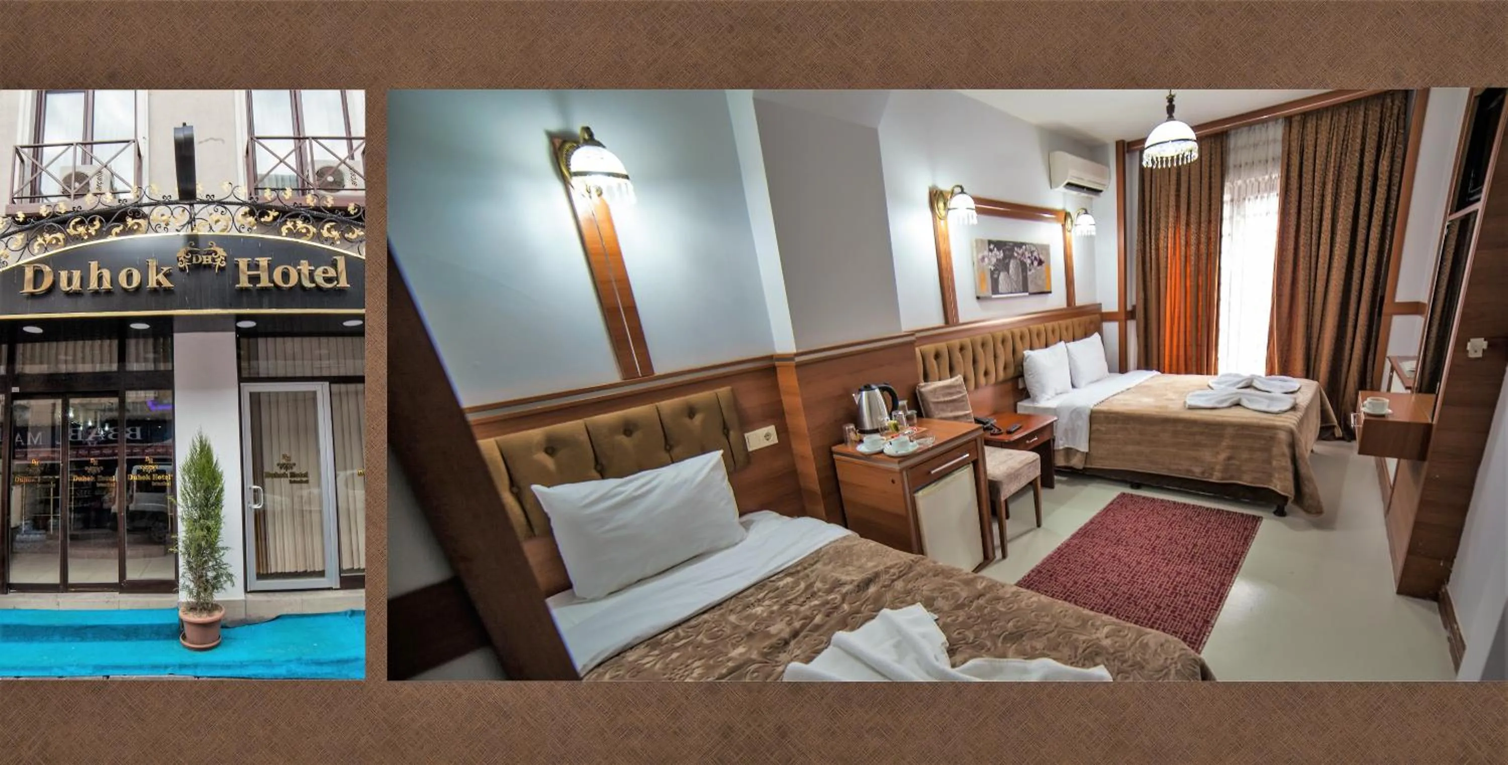 Bed in istanbul duhok hotel