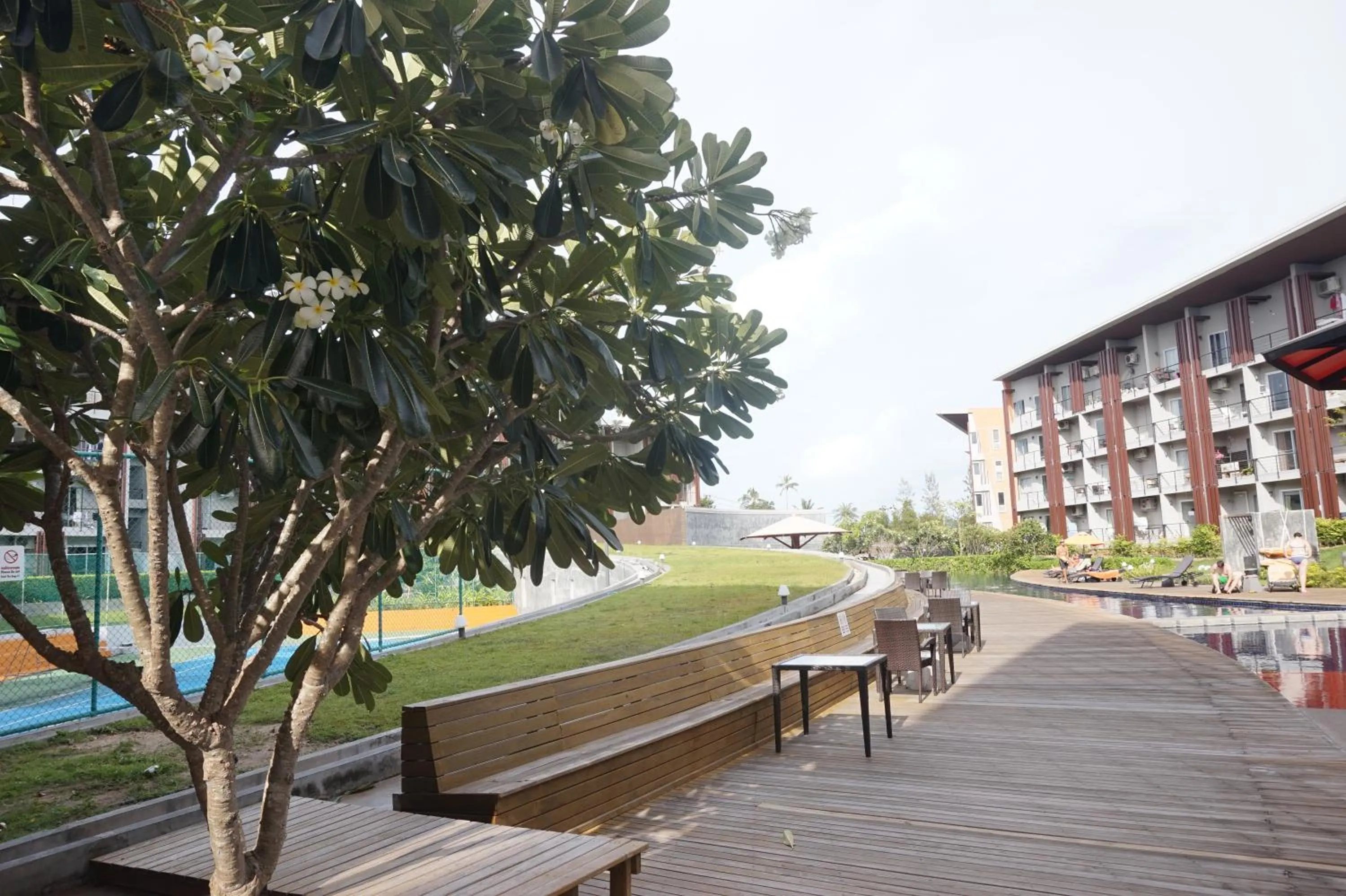 Patio in Replay Residences Samui