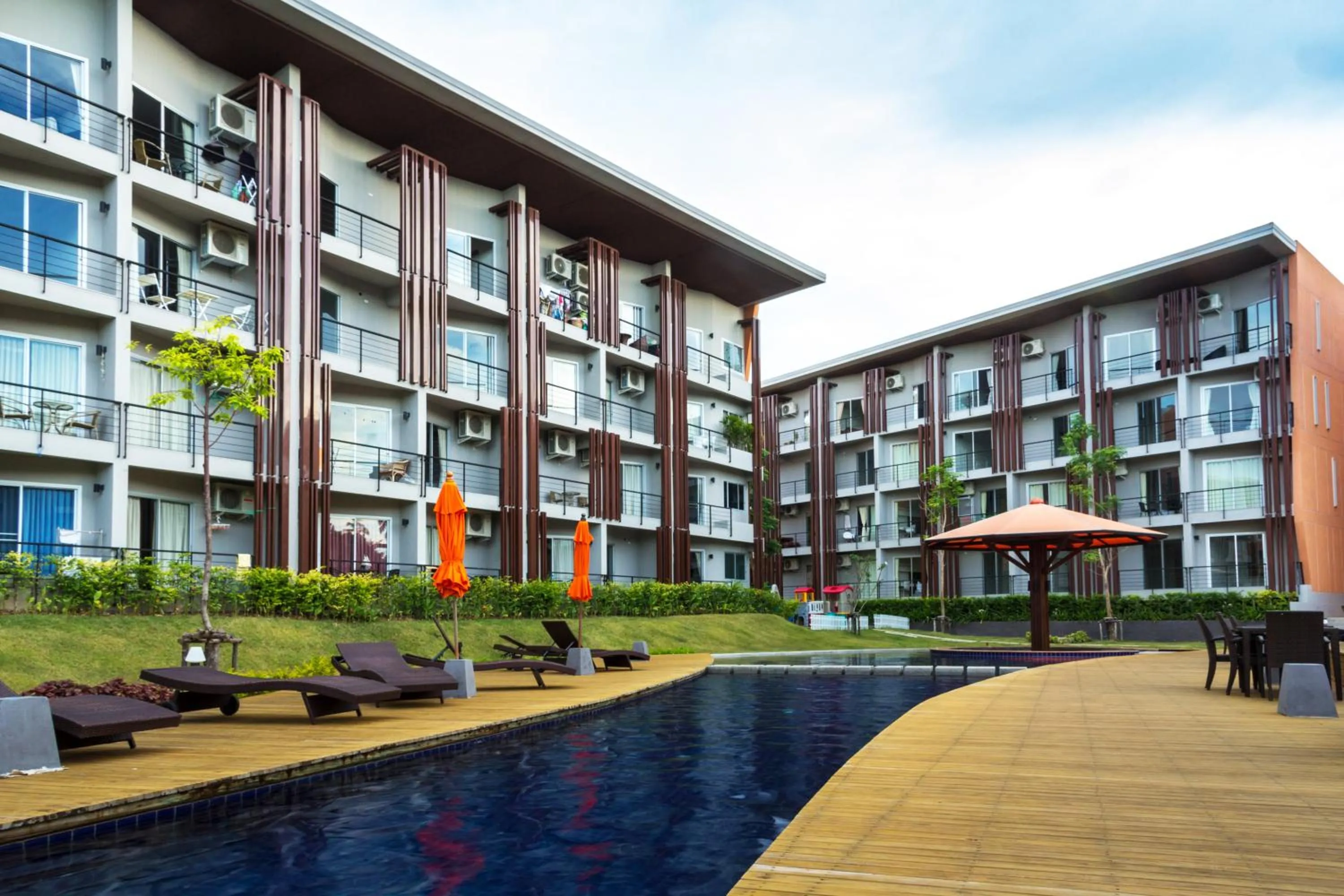 Facade/entrance in Replay Residences Samui