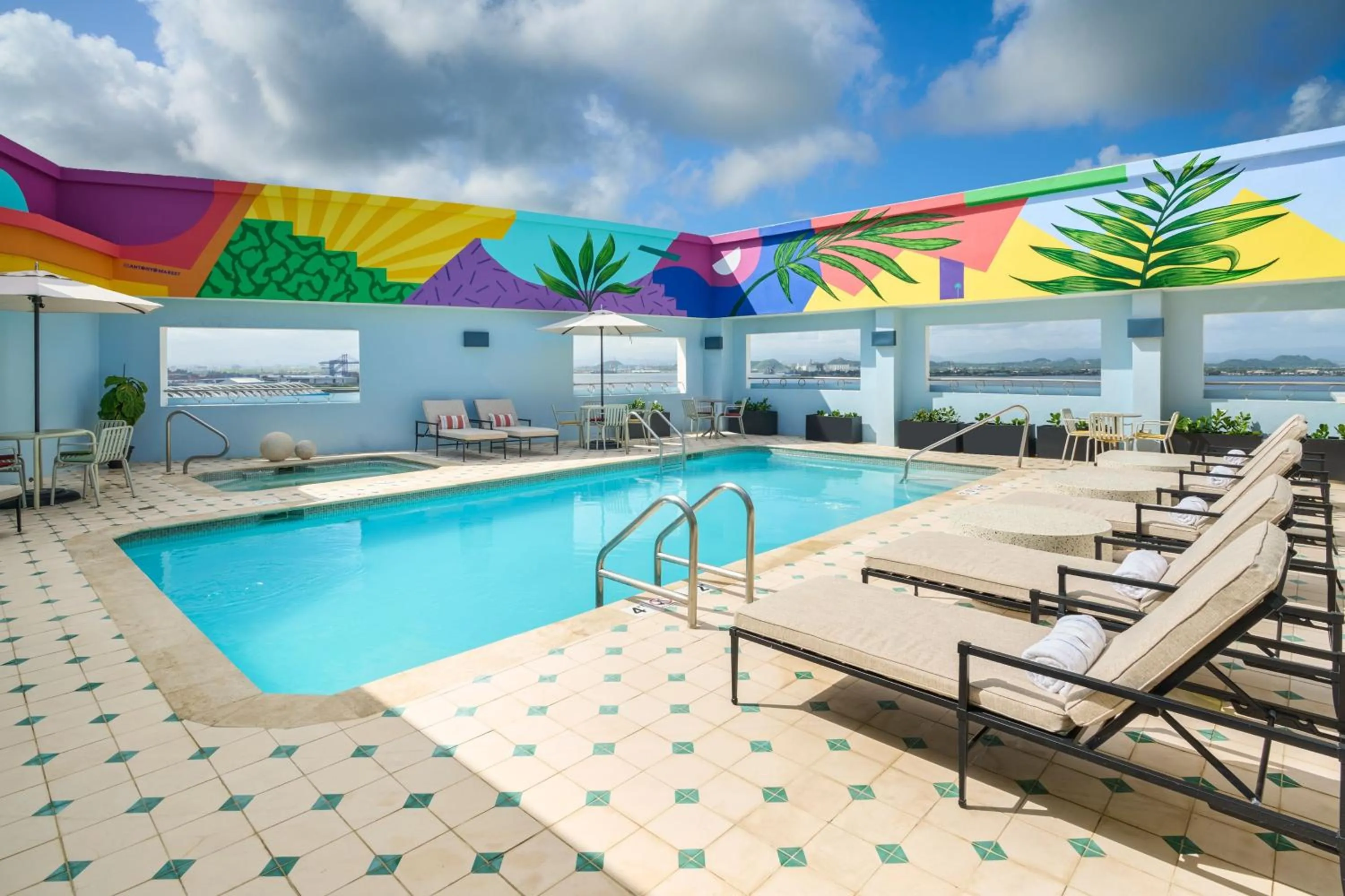 Swimming pool in Hotel Rumbao, a Tribute Portfolio Hotel