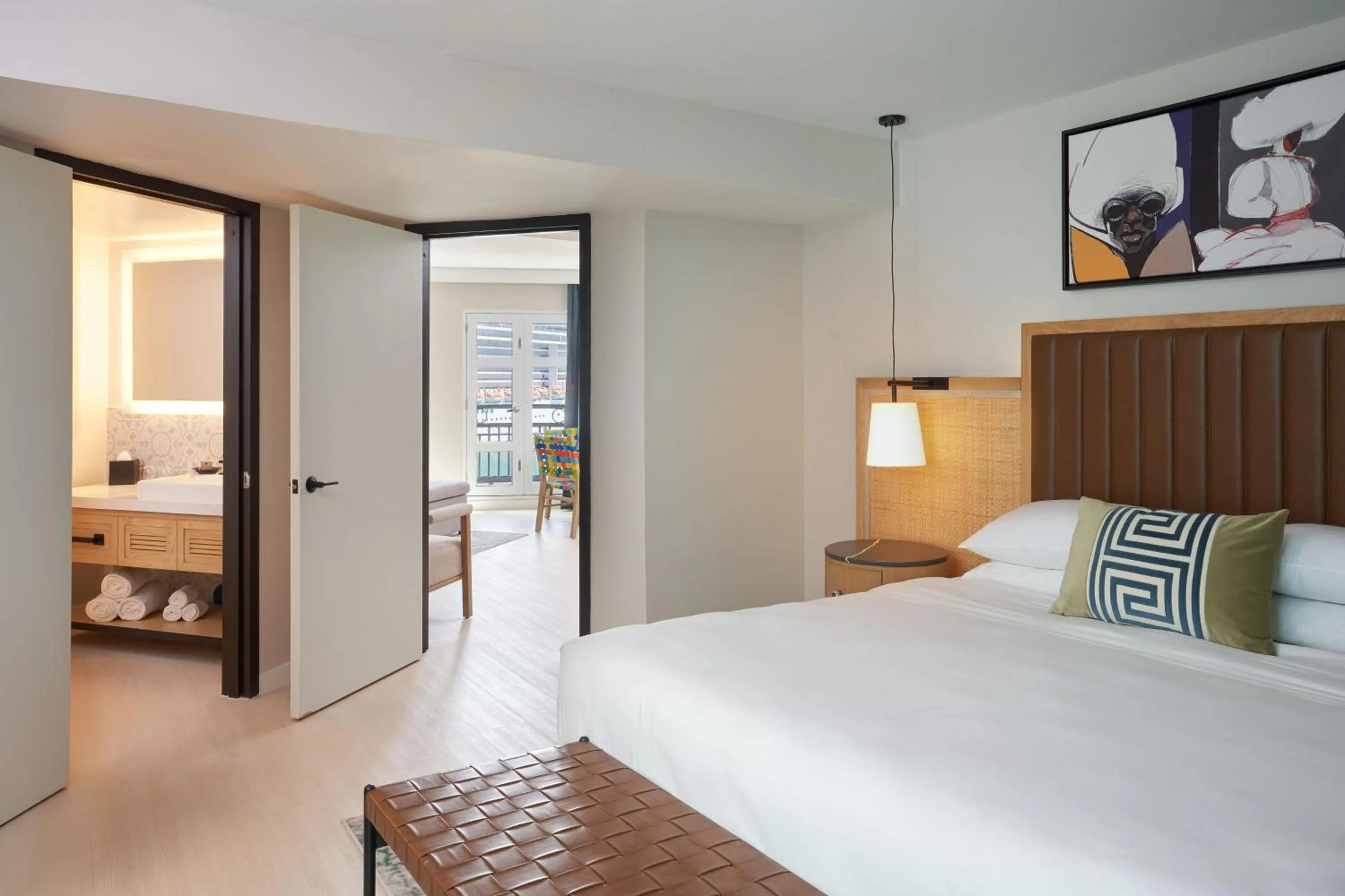 Bedroom, Bed in Hotel Rumbao, a Tribute Portfolio Hotel