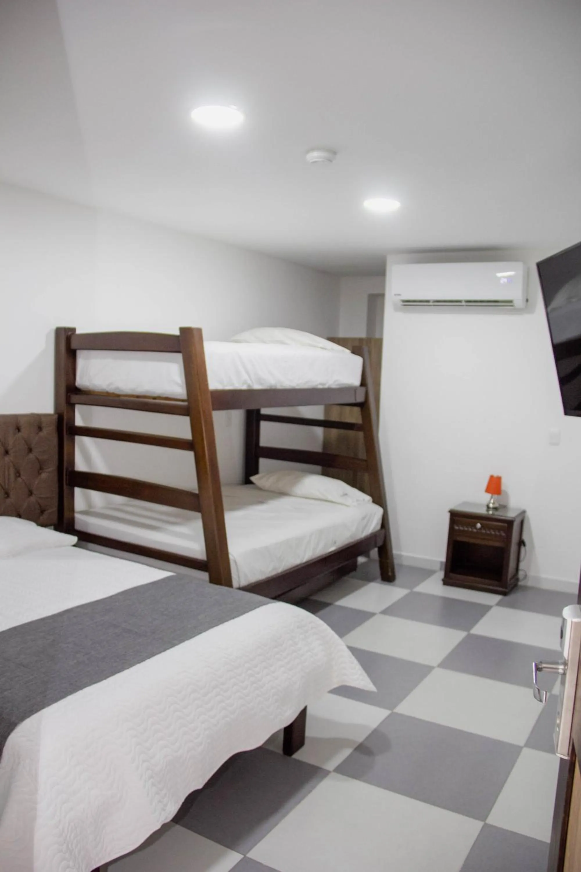 Bed in Hotel El Olimpo