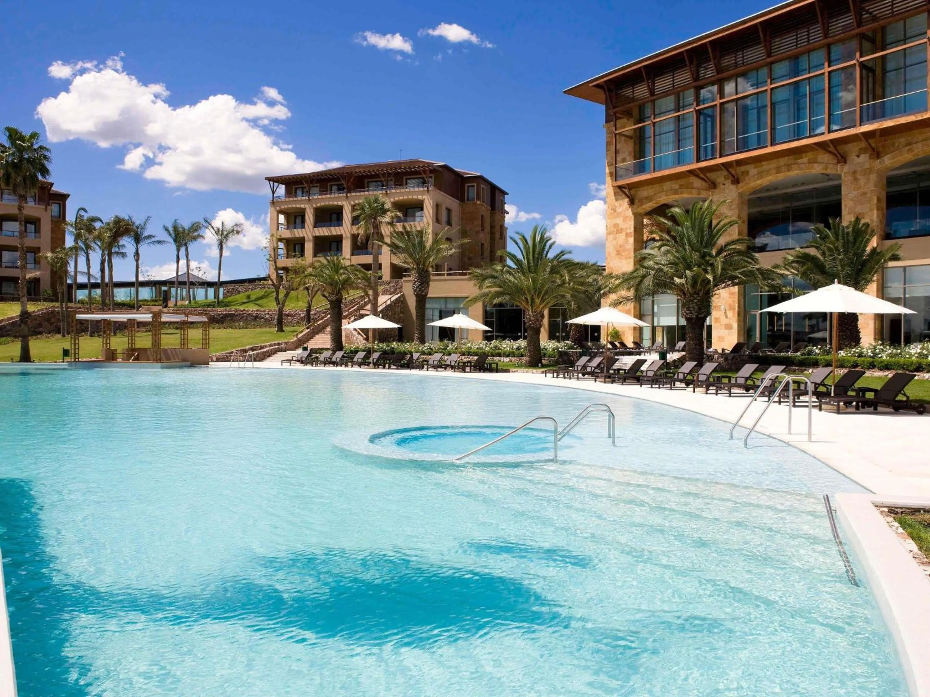 Pool view in Sofitel La Reserva Cardales