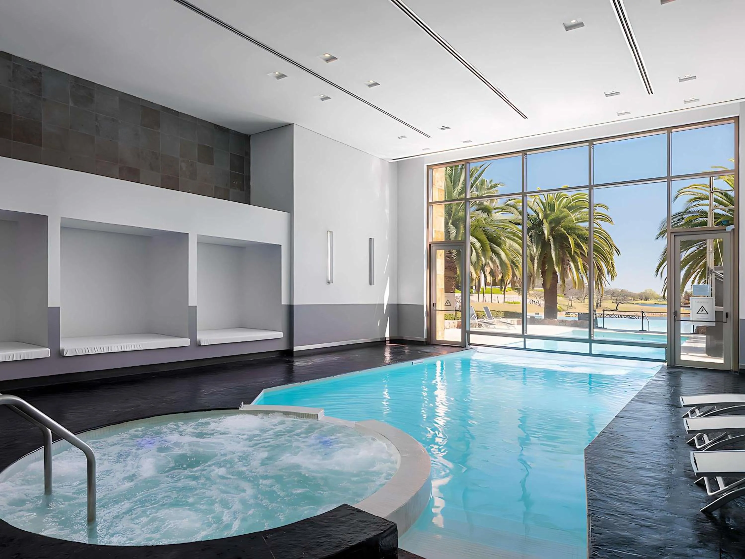 Pool view in Sofitel La Reserva Cardales