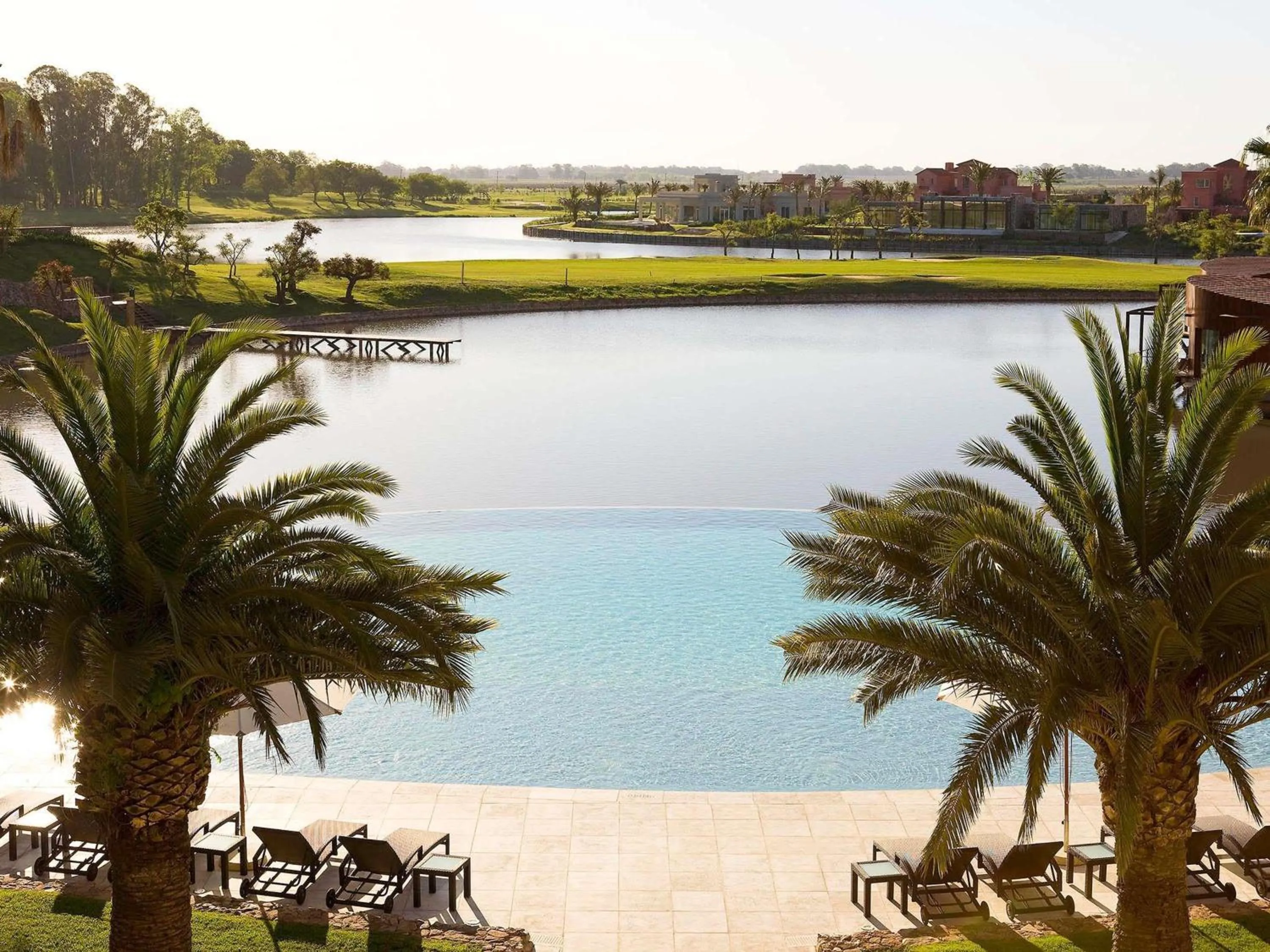 Pool view in Sofitel La Reserva Cardales