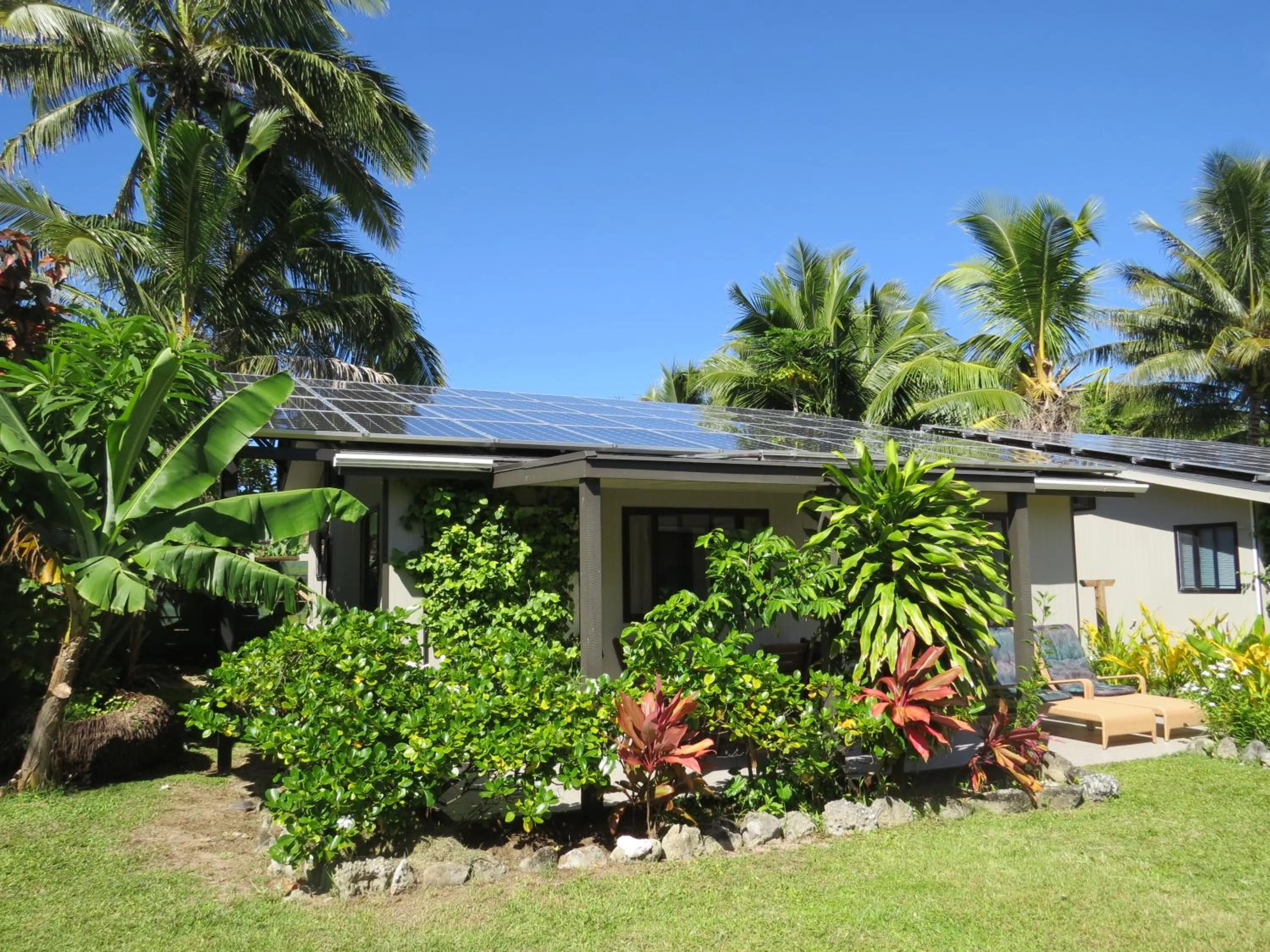 Patio in Muri Beach Resort