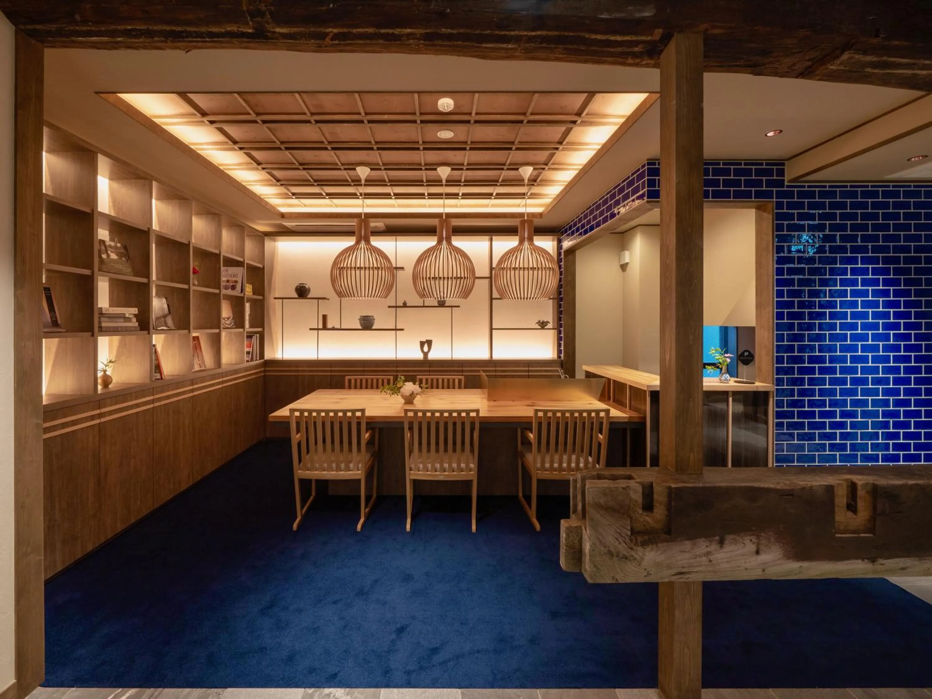 Communal lounge/ TV room in THE MACHIYA KAZAHAYA