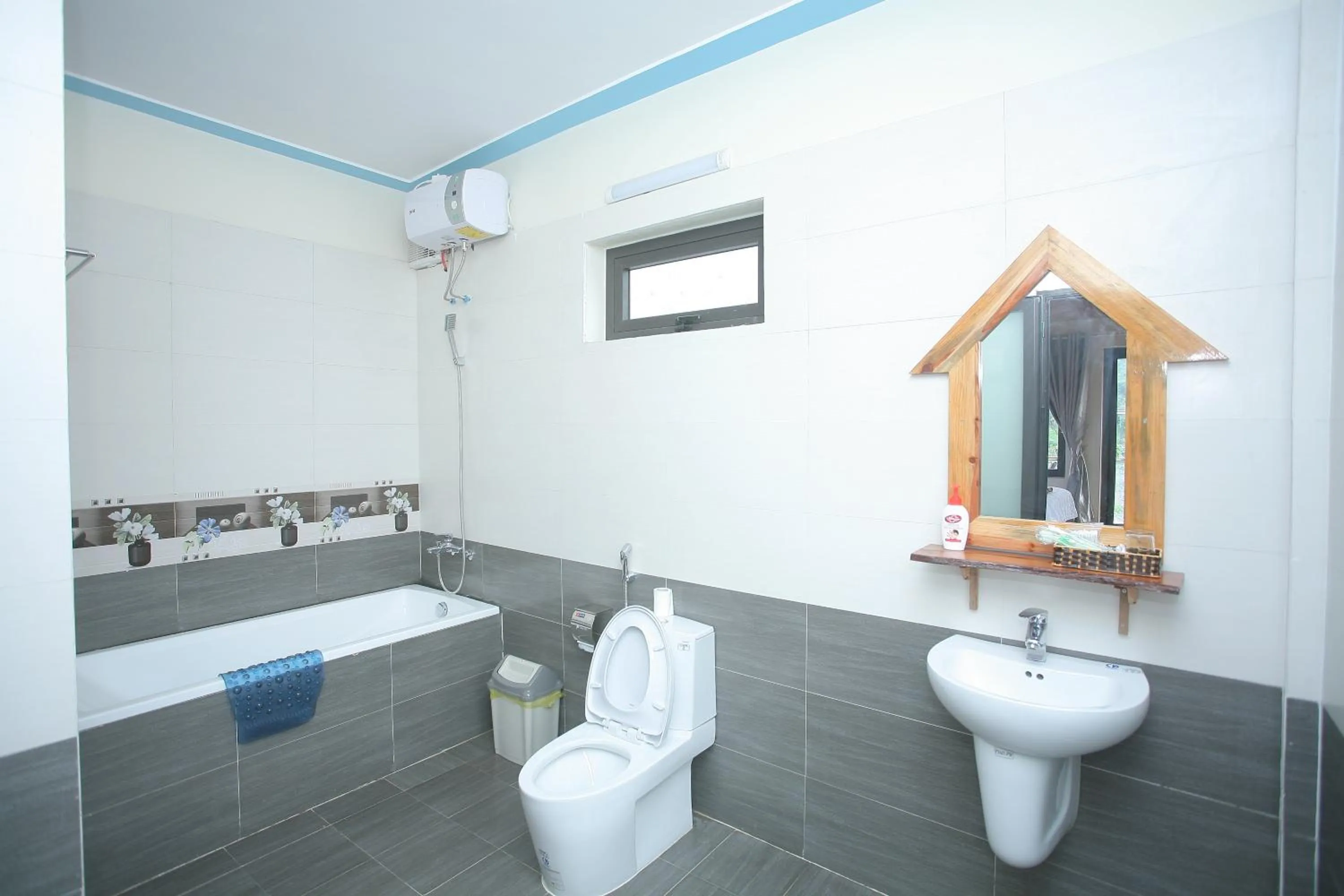 Bathroom in Restful River Bungalow