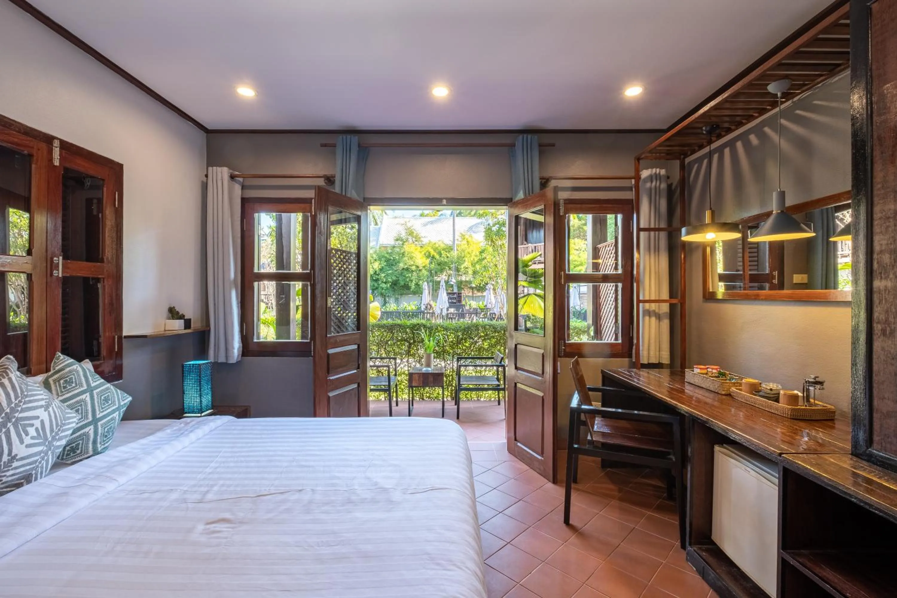 Photo of the whole room, Bed in Sanctuary Hotel Luang Prabang