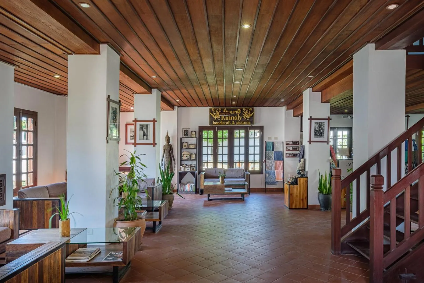 On-site shops in Sanctuary Hotel Luang Prabang