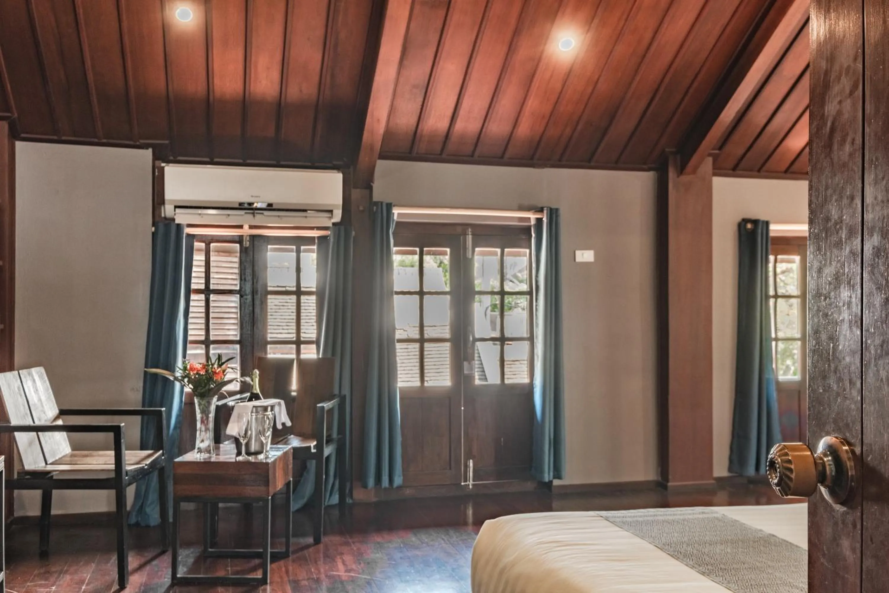 Bedroom, Bed in Sanctuary Hotel Luang Prabang