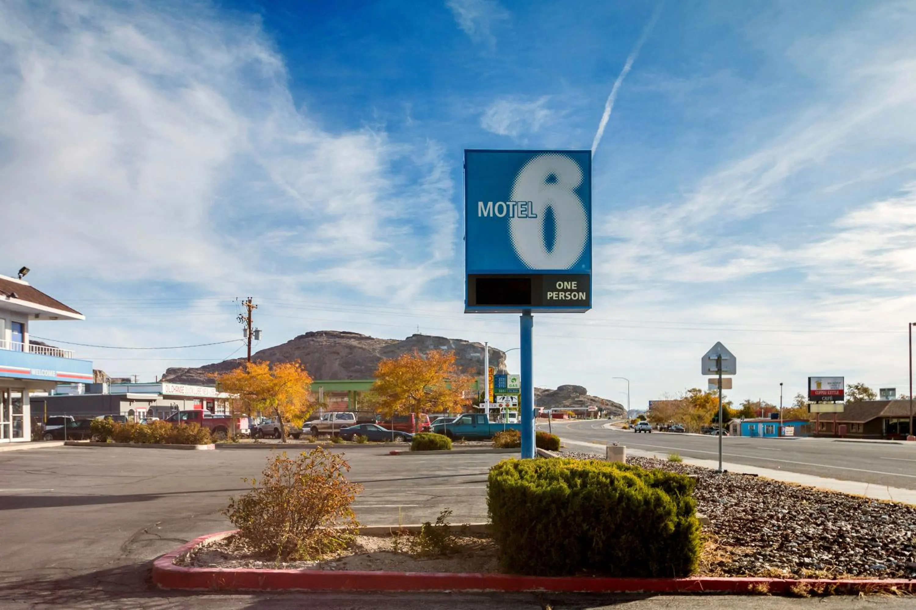 Property logo or sign in Motel 6 Wendover
