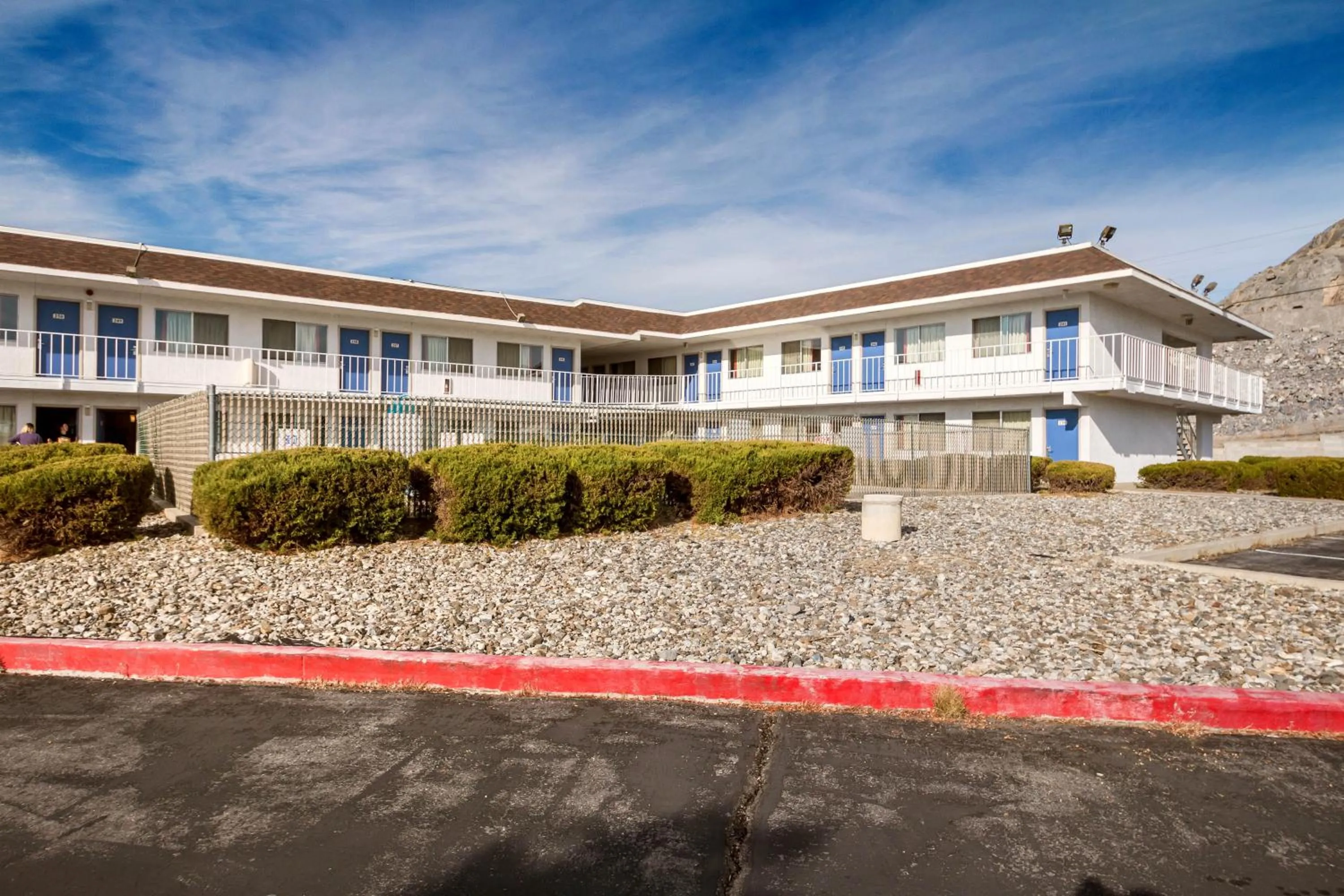 Property building in Motel 6 Wendover