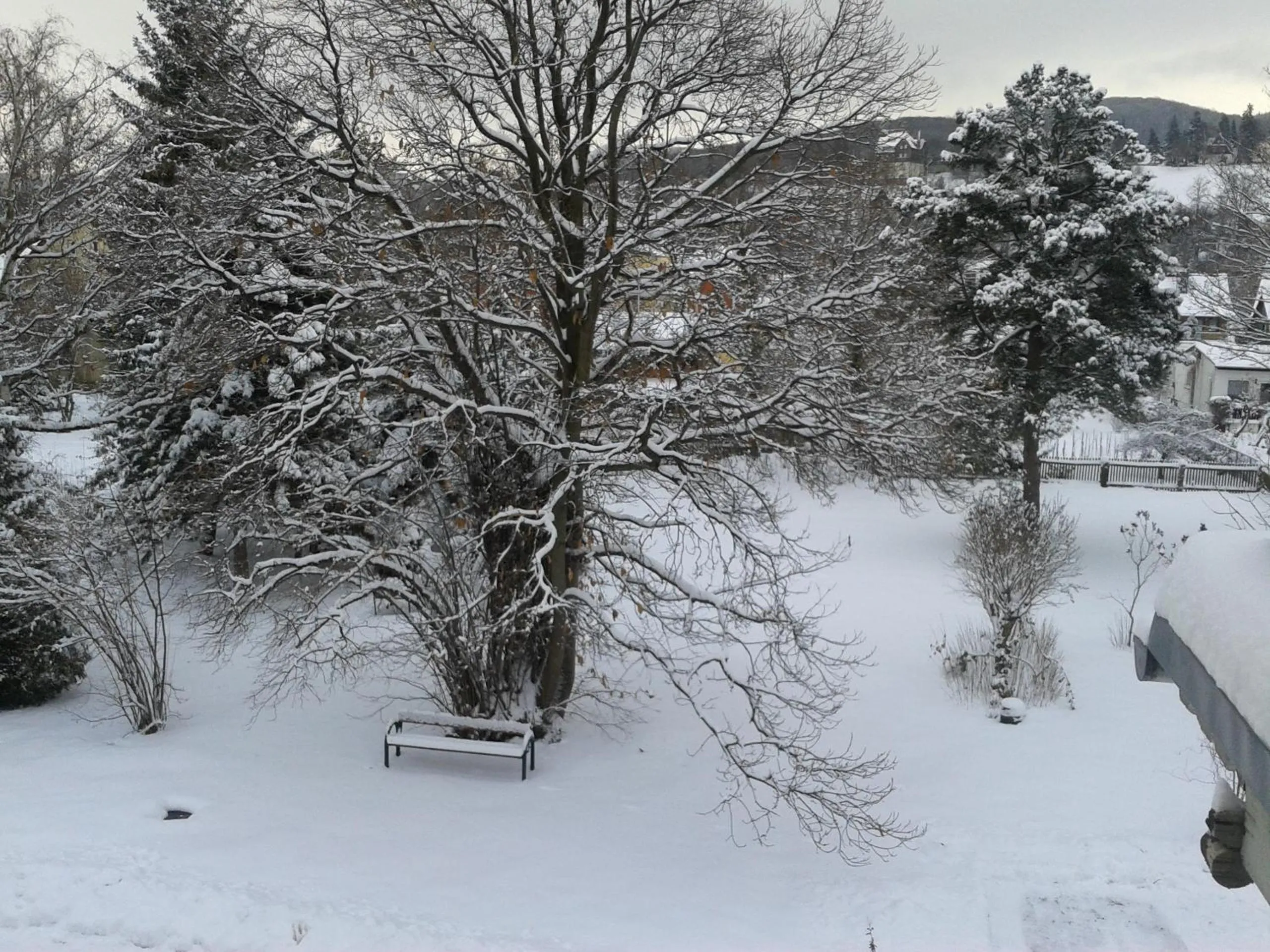 Winter in Pension Haus Marga
