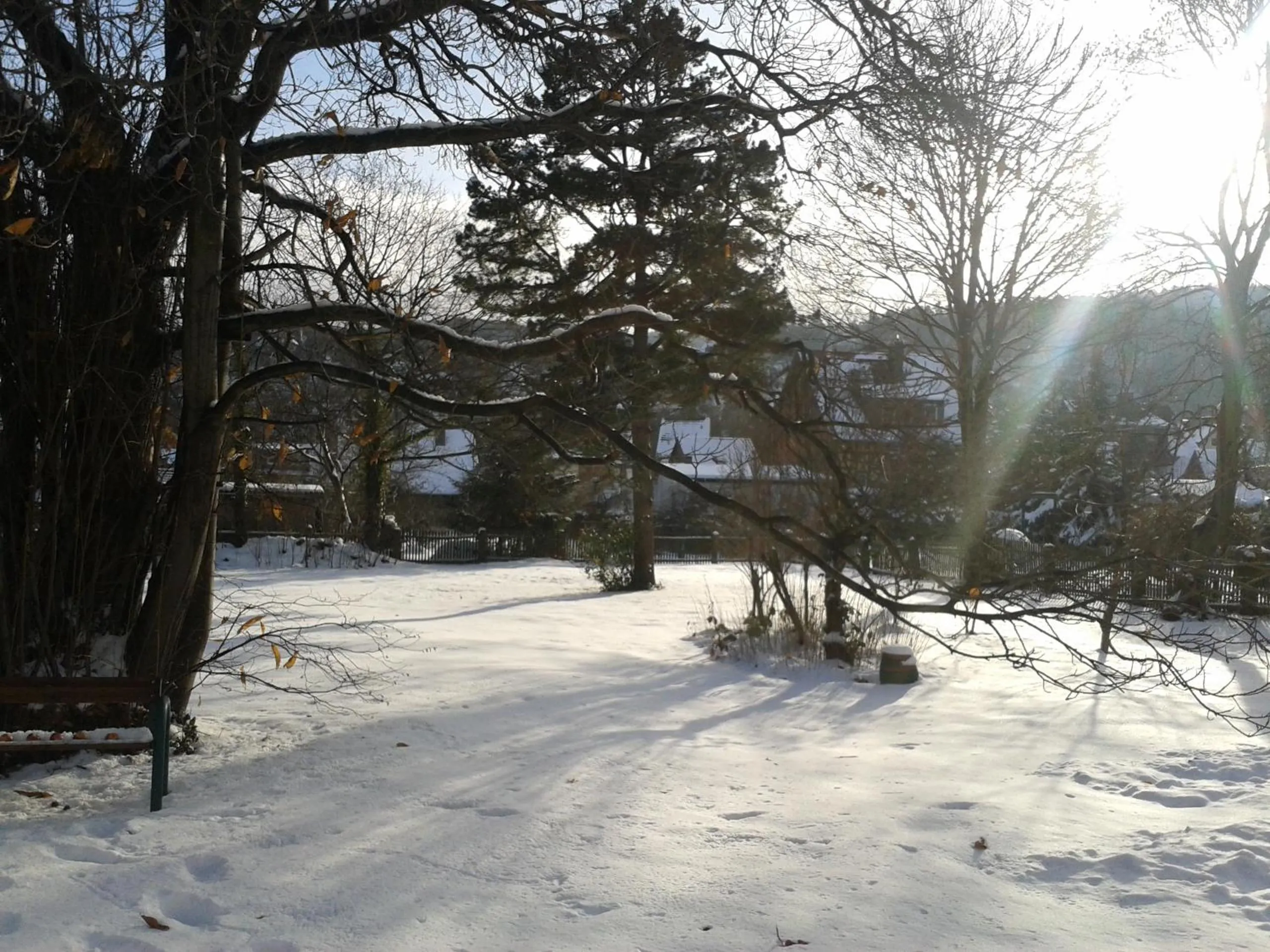Winter in Pension Haus Marga