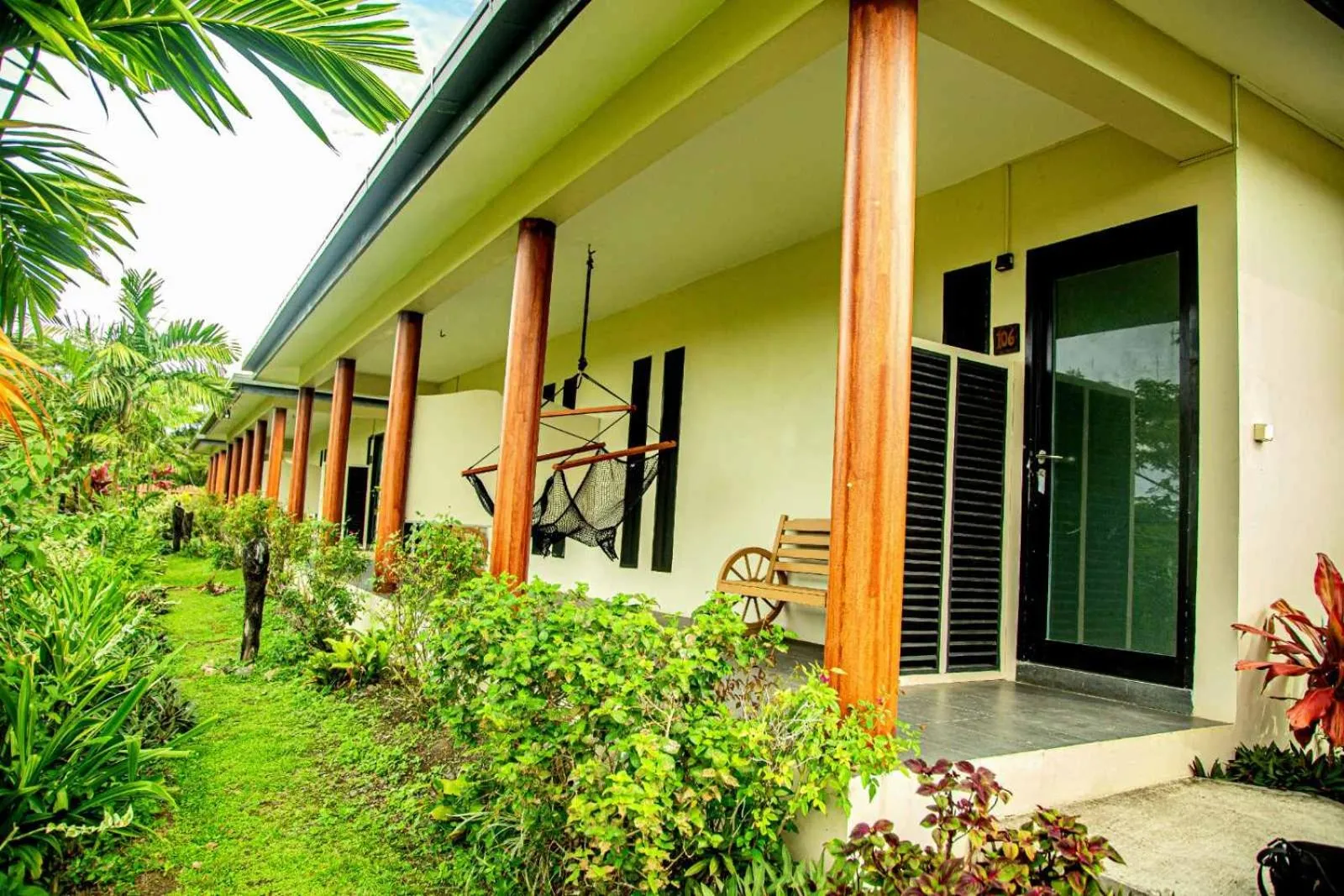 Balcony/Terrace in Seatiki Resort Fiji