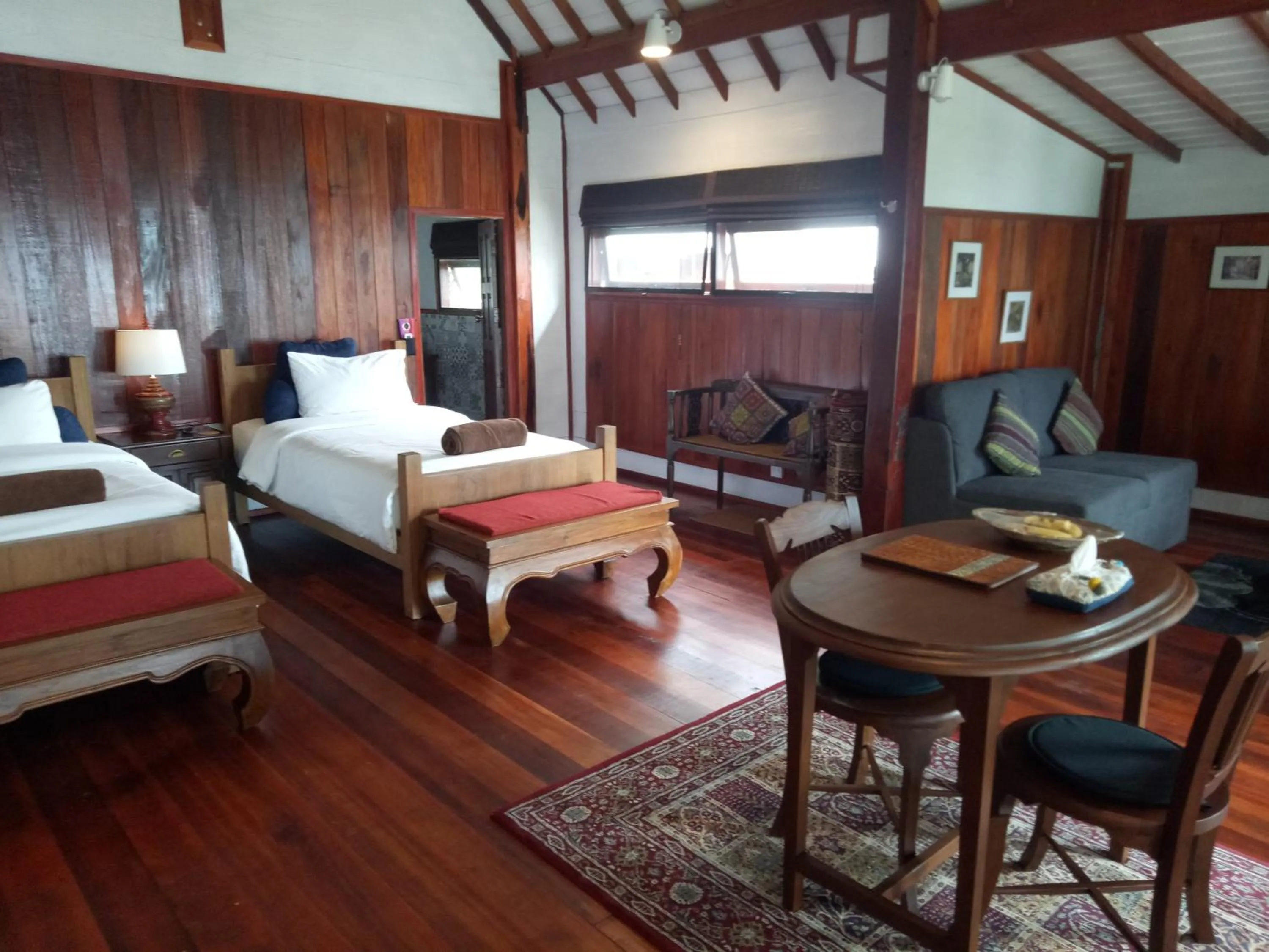 Living room, Bed in Le Passe-Temps