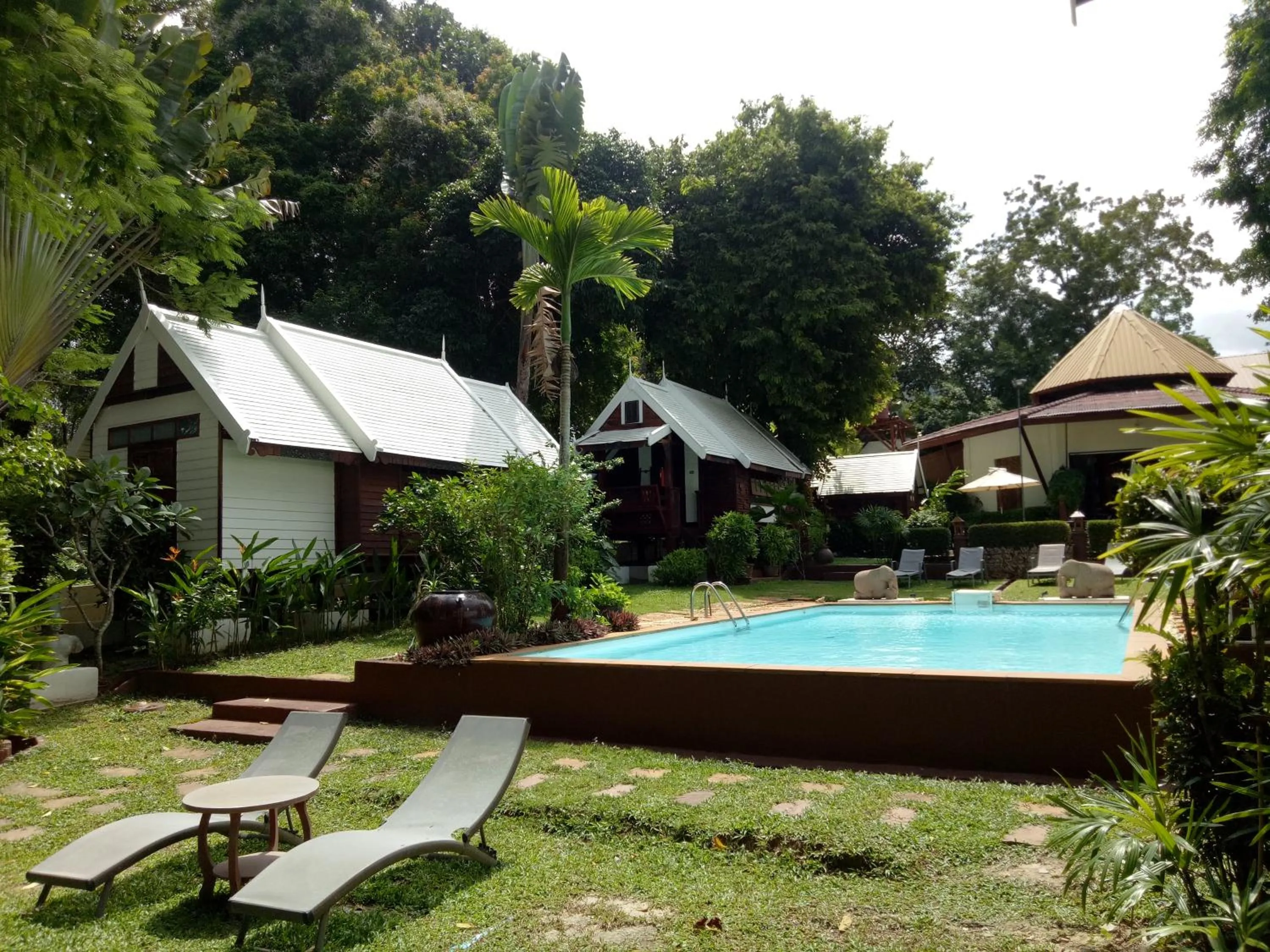 Garden in Le Passe-Temps