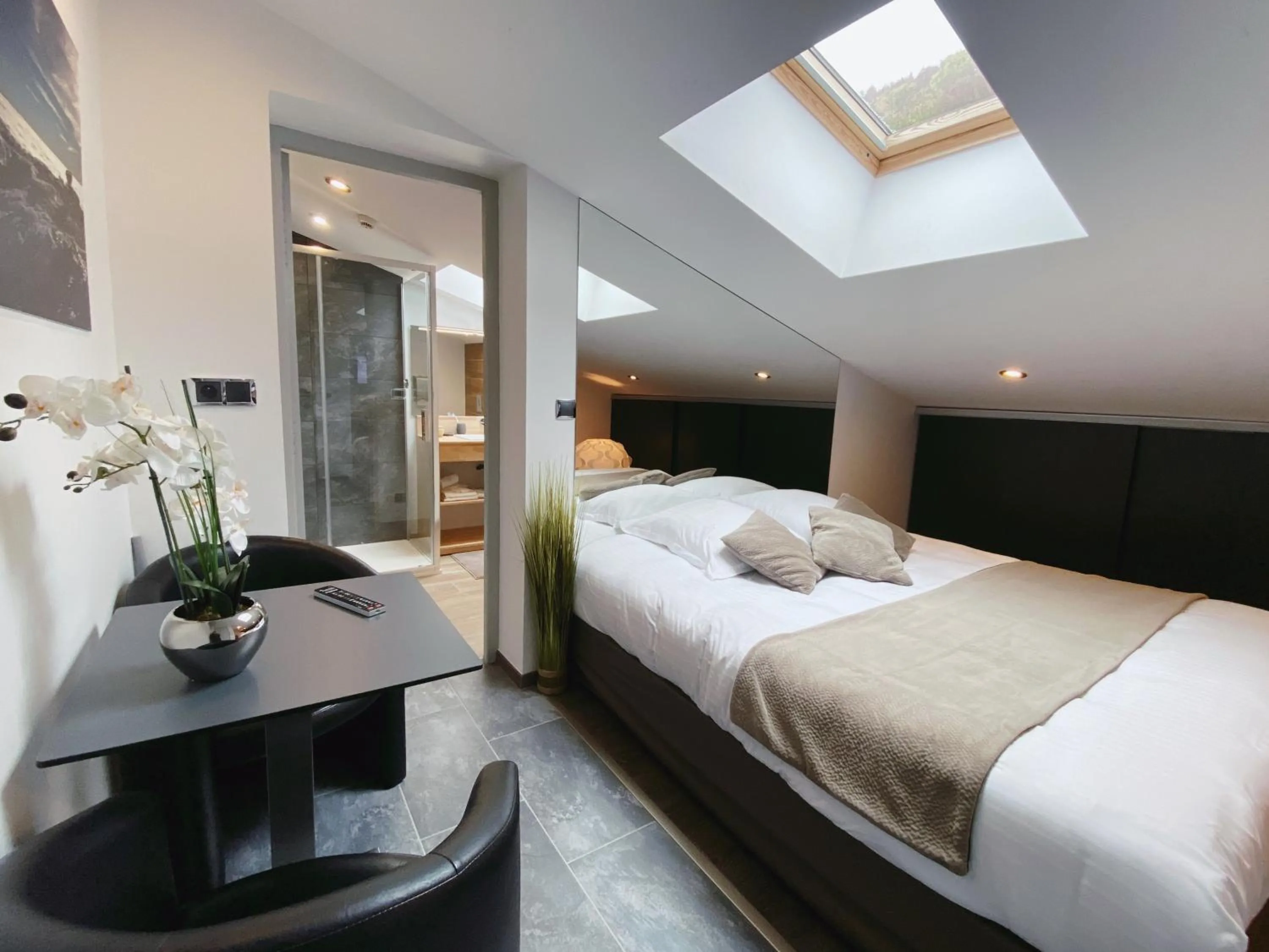 Bed in Aux 500 Diables Eco Lodge - Hotel
