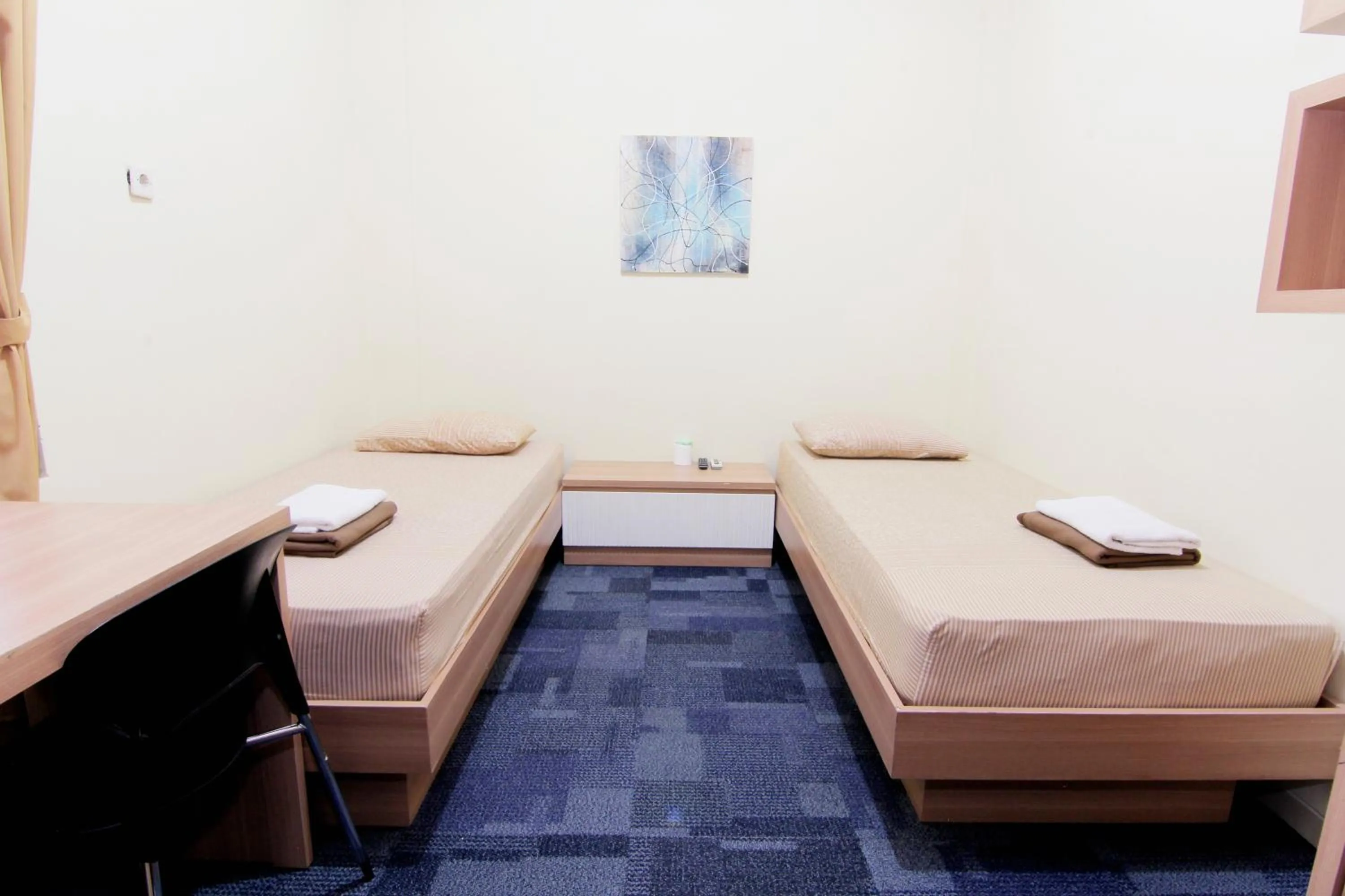 Bed in Embe Joglo Homestay