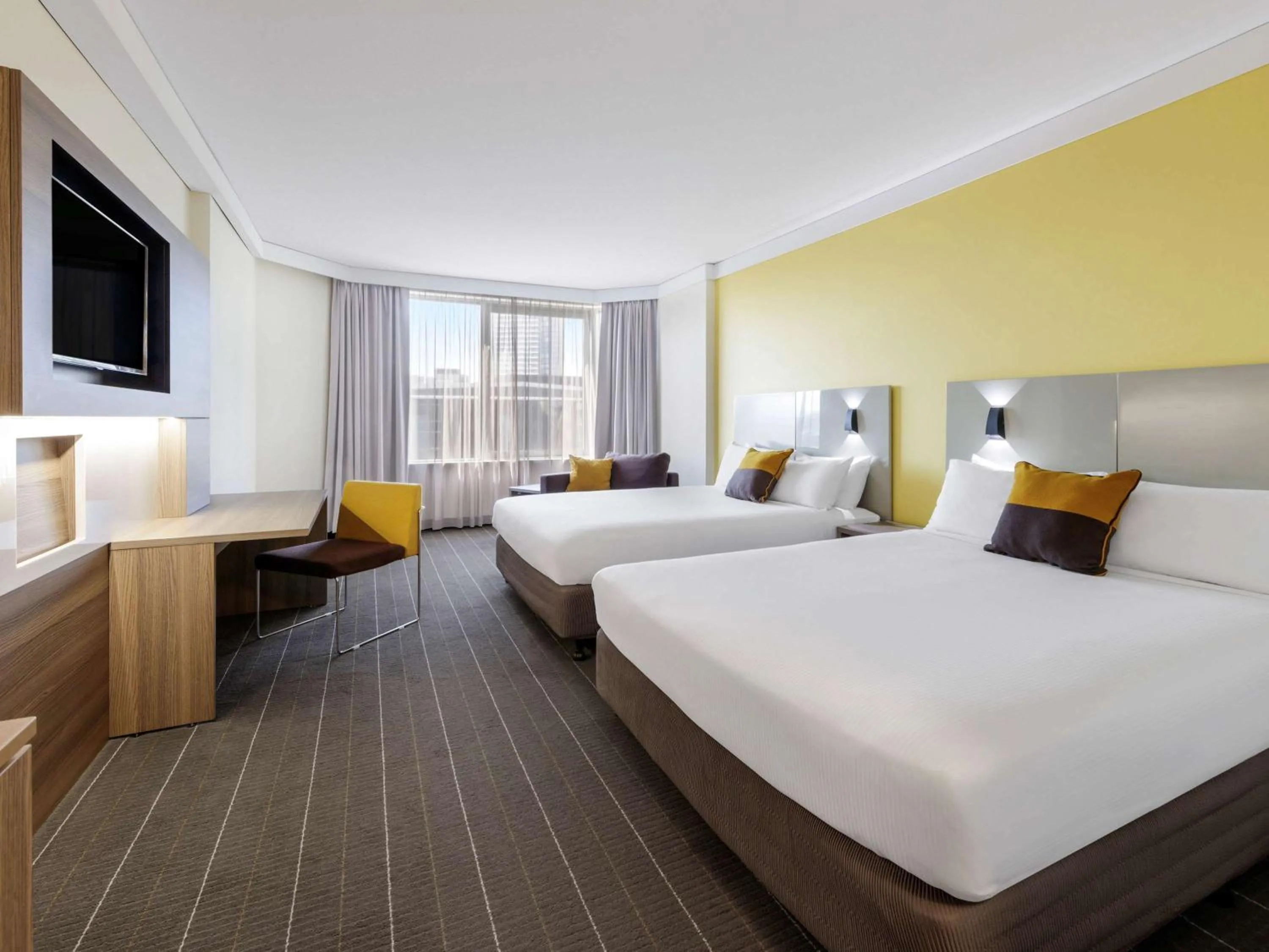 Photo of the whole room, Bed in Sydney Central Hotel managed by The Ascott Limited