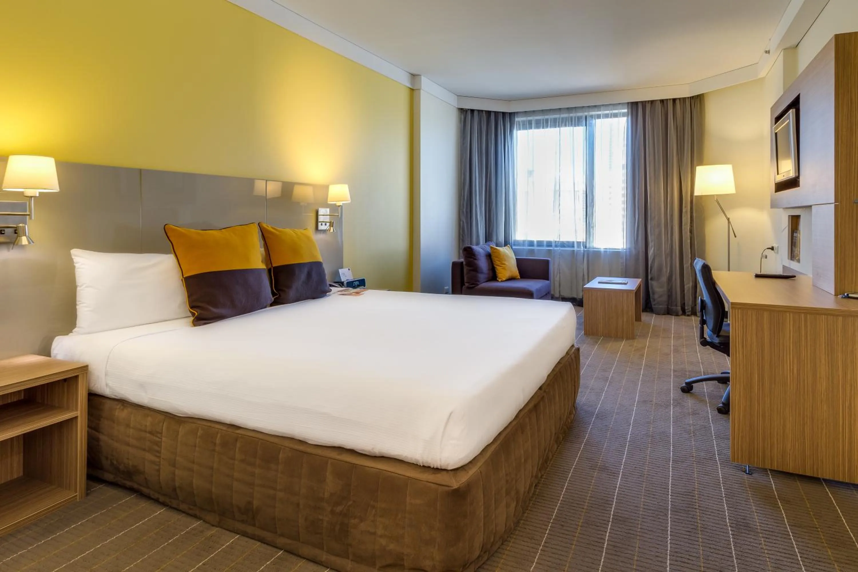 Photo of the whole room, Bed in Sydney Central Hotel managed by The Ascott Limited