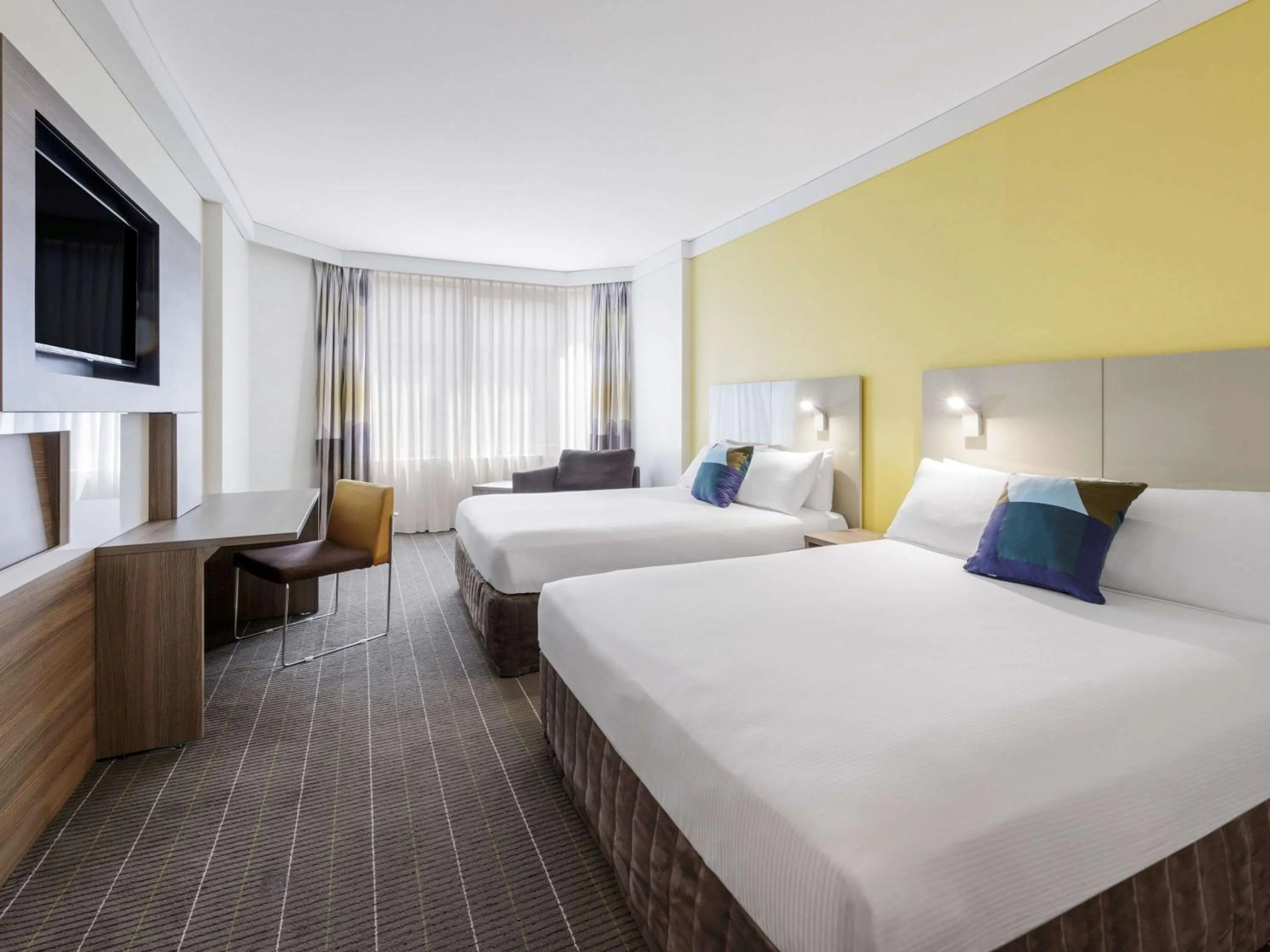 Photo of the whole room, Bed in Sydney Central Hotel managed by The Ascott Limited