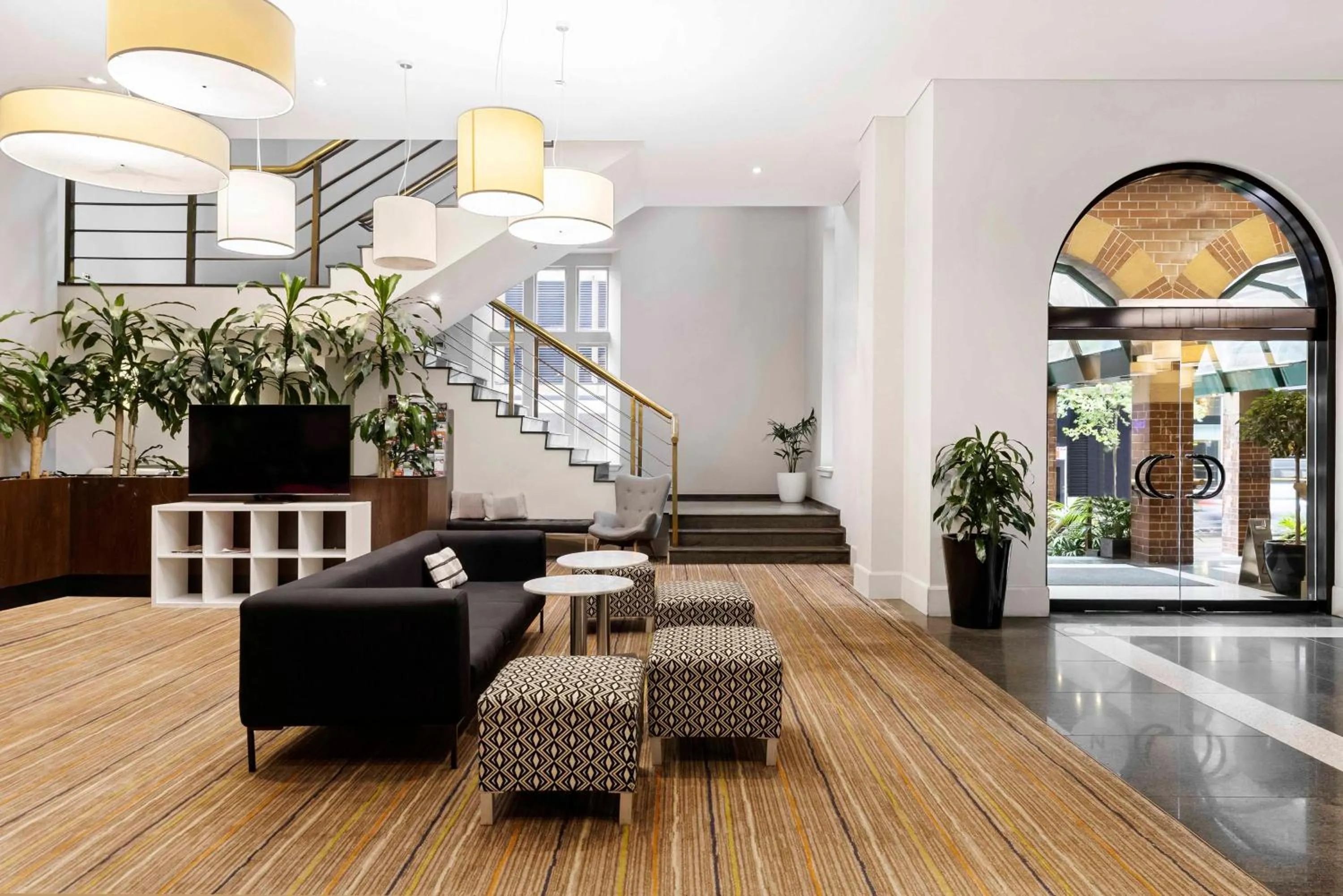 Property building in Sydney Central Hotel managed by The Ascott Limited