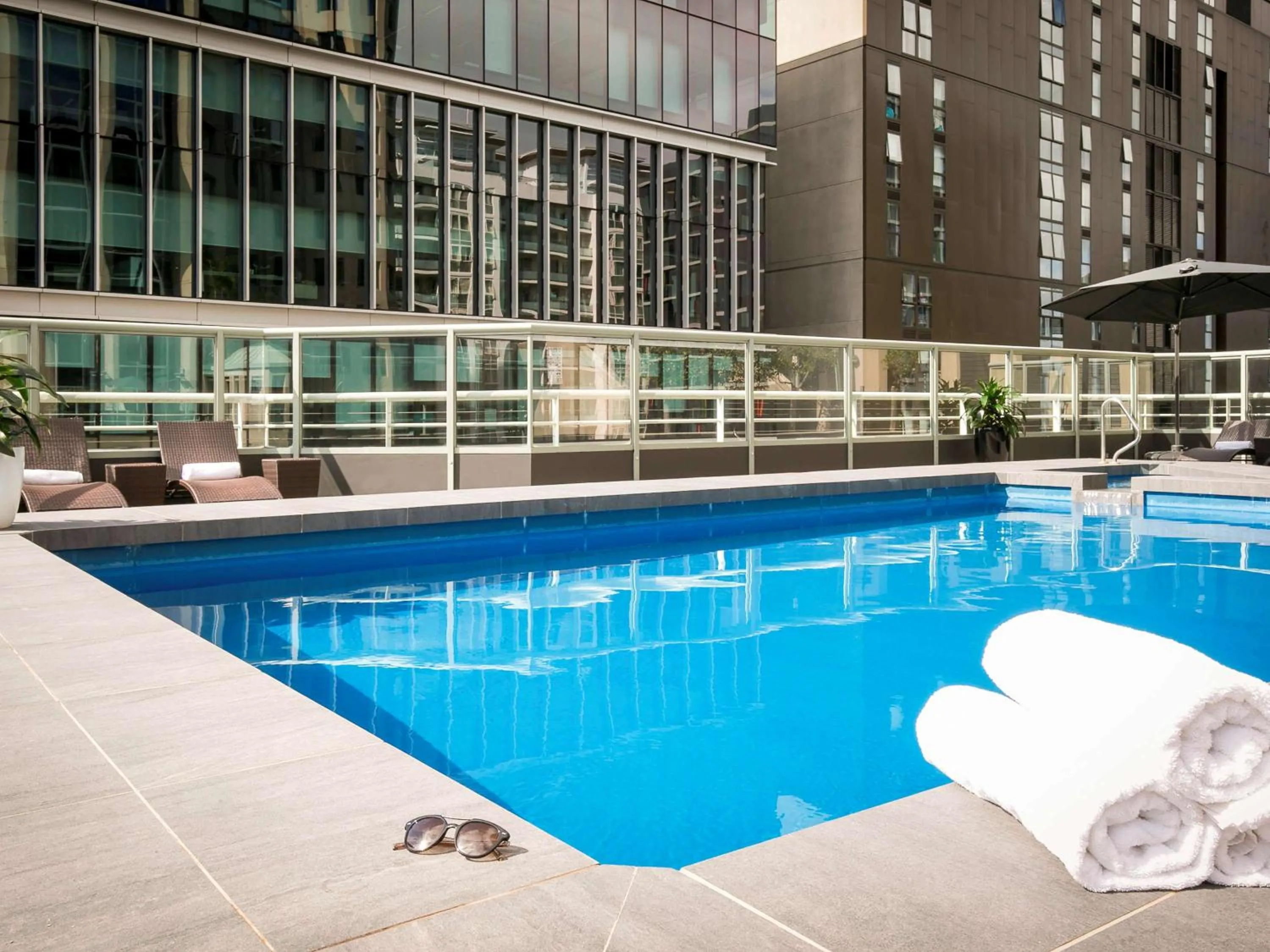 Swimming pool in Sydney Central Hotel managed by The Ascott Limited