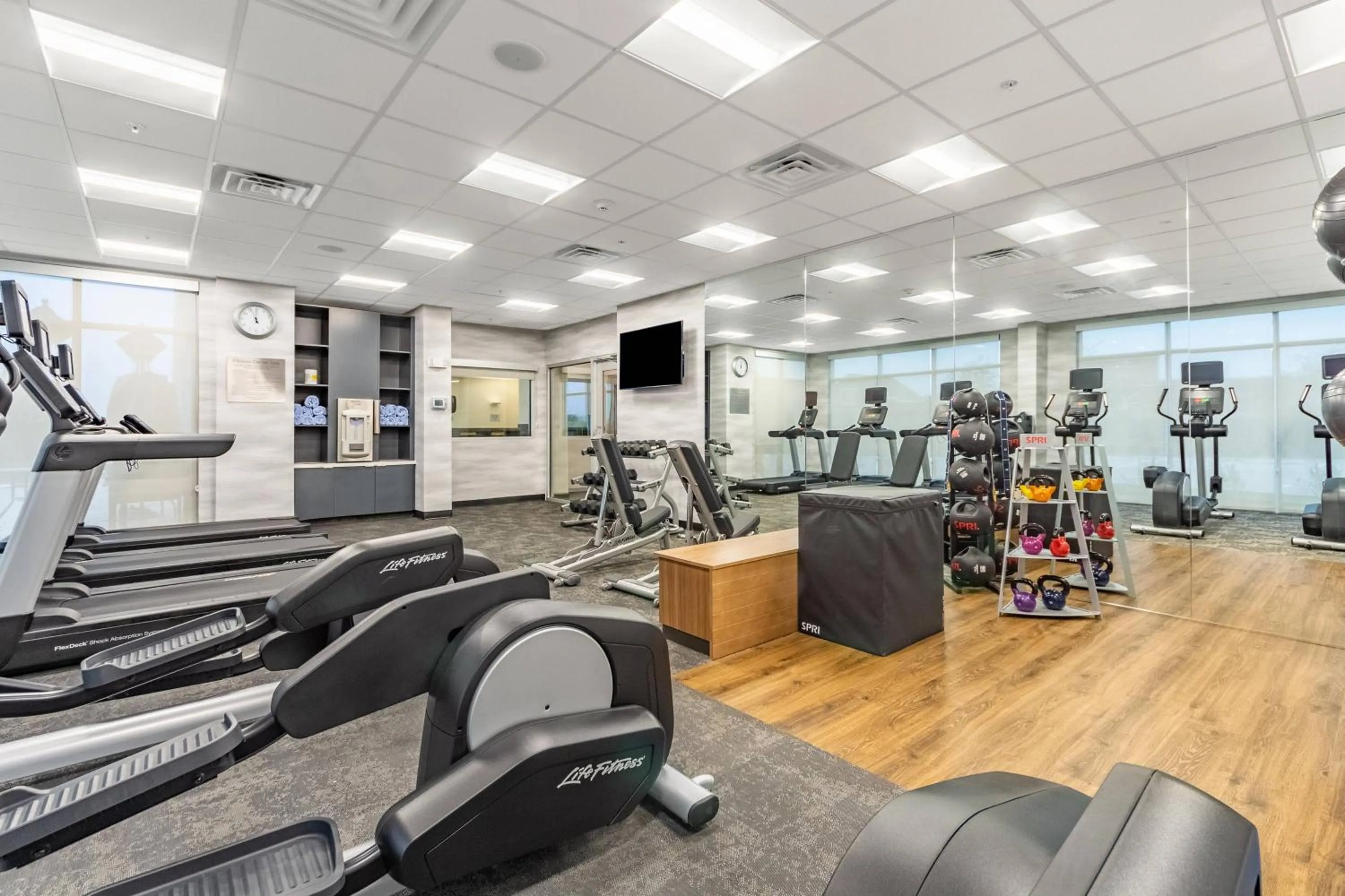 Fitness centre/facilities in Fairfield Inn & Suites by Marriott Dallas DFW Airport North Coppell Grapevine