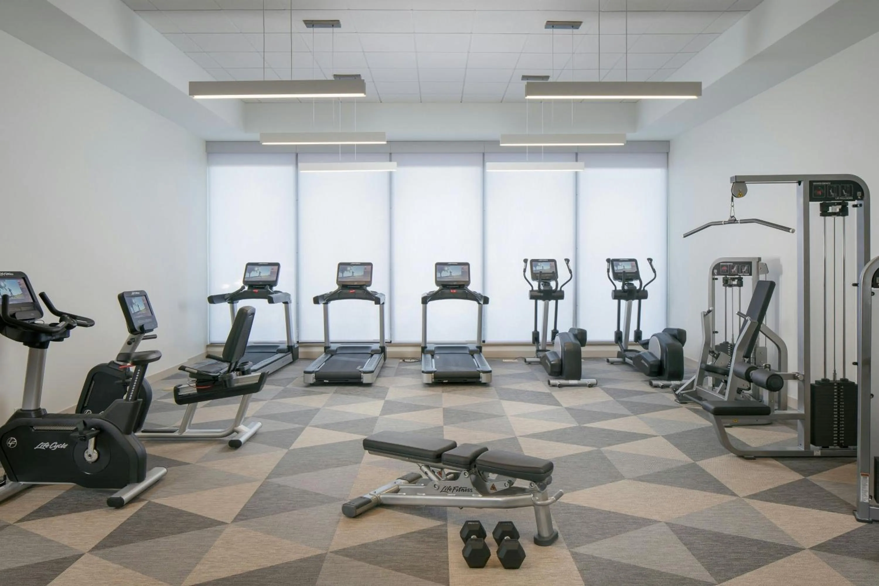 Fitness centre/facilities in Element Denver Downtown East