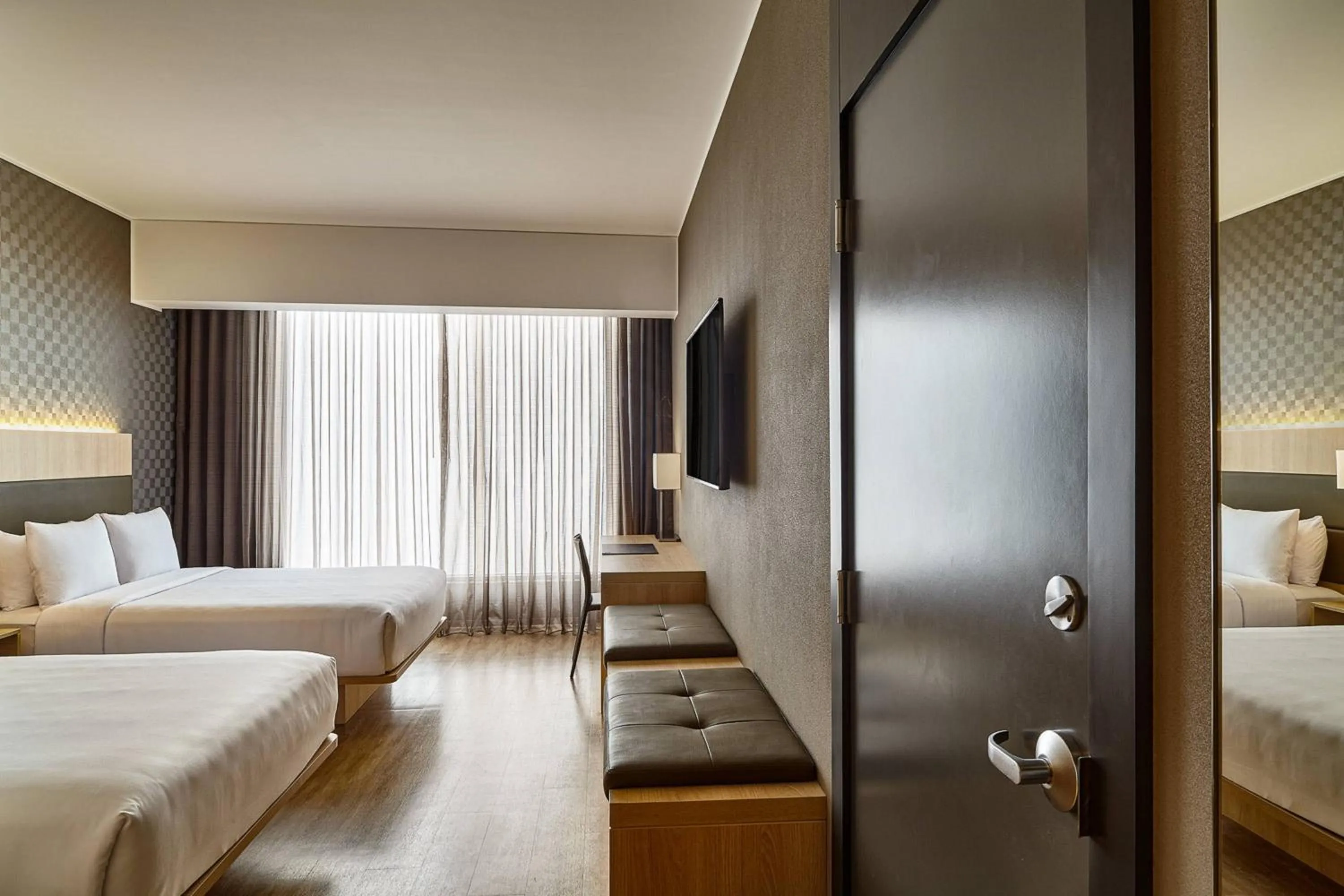 Photo of the whole room, Bed in AC Hotel by Marriott Lima Miraflores