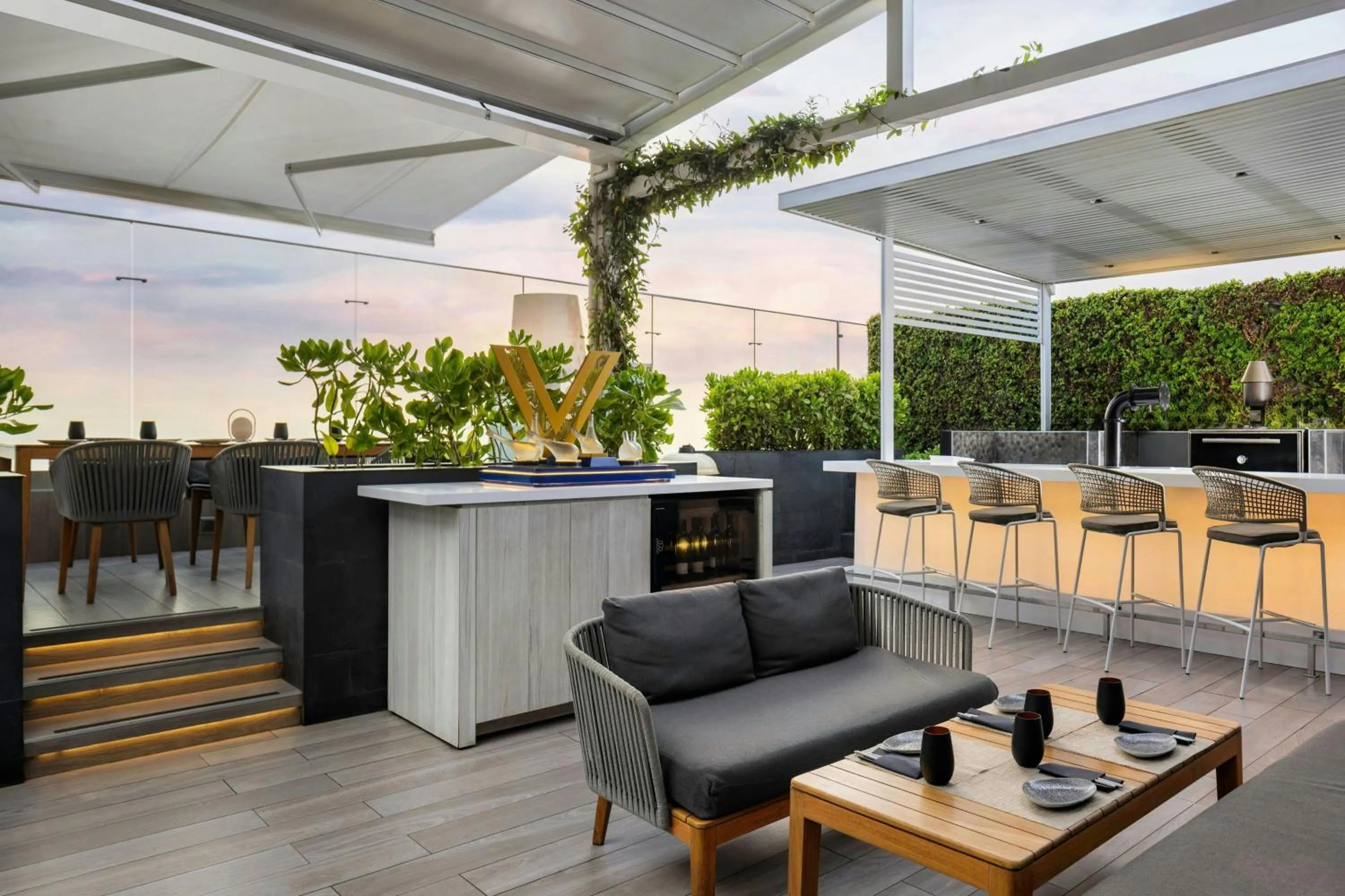 Lounge or bar in AC Hotel by Marriott Lima Miraflores