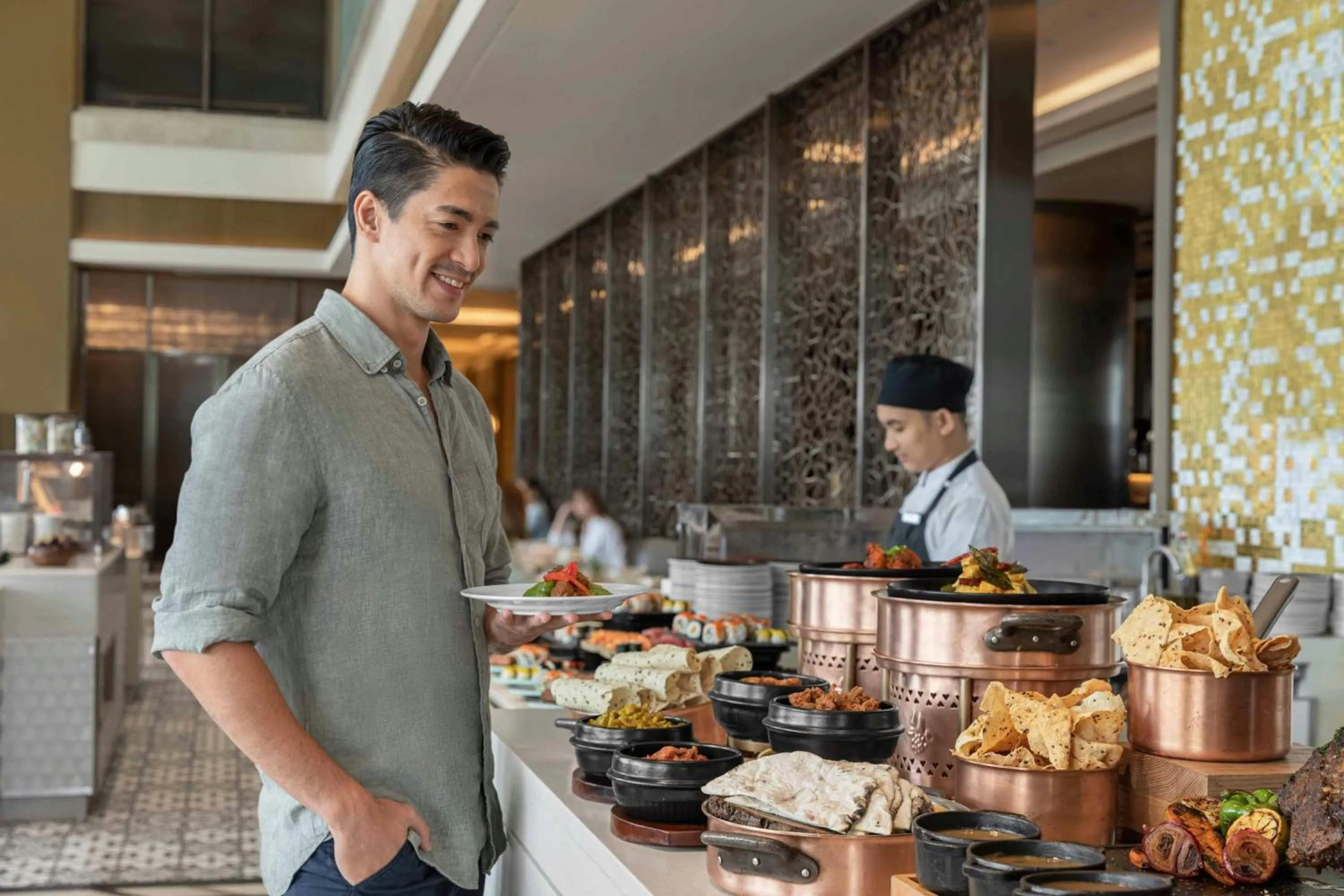 Restaurant/places to eat in Sheraton Manila Hotel at Newport World Resorts