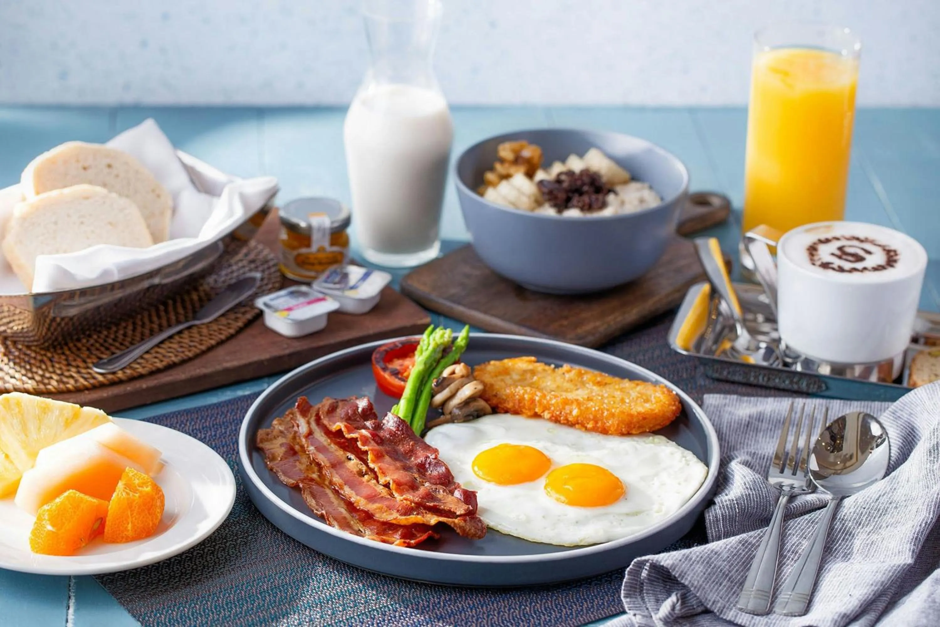 Breakfast in Sheraton Manila Hotel at Newport World Resorts