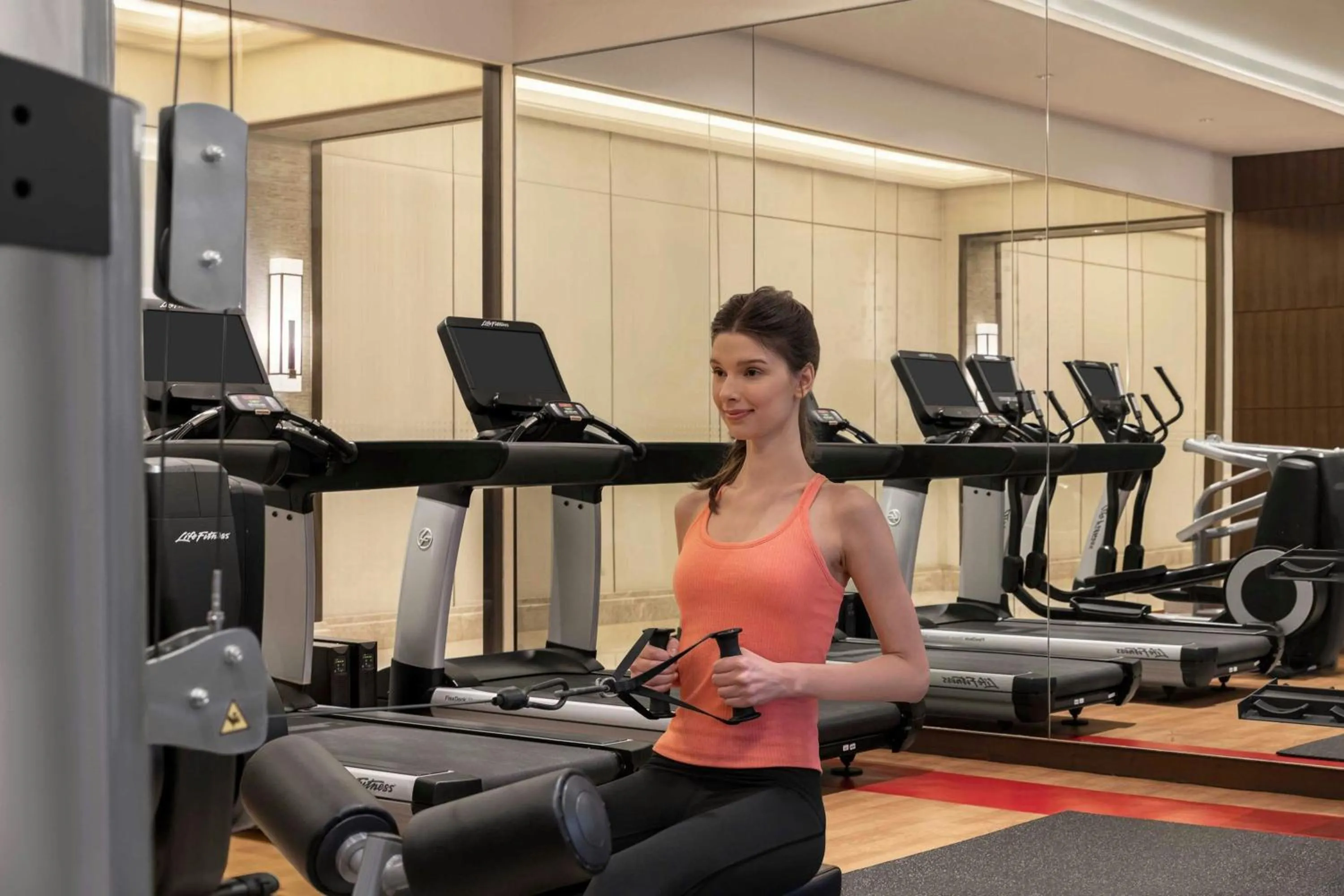 Fitness centre/facilities in Sheraton Manila Hotel at Newport World Resorts