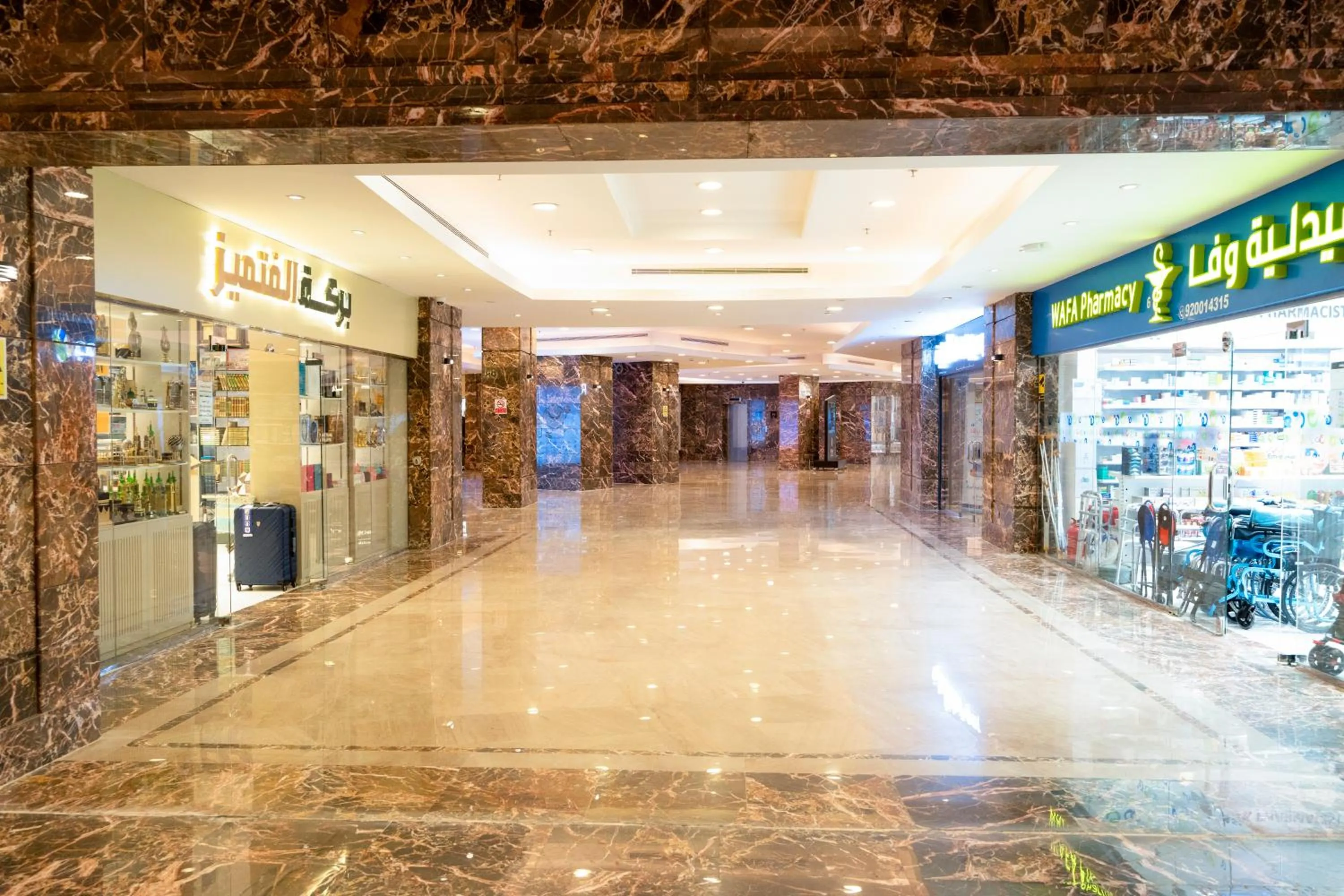 On-site shops in Millennium Makkah Al Naseem