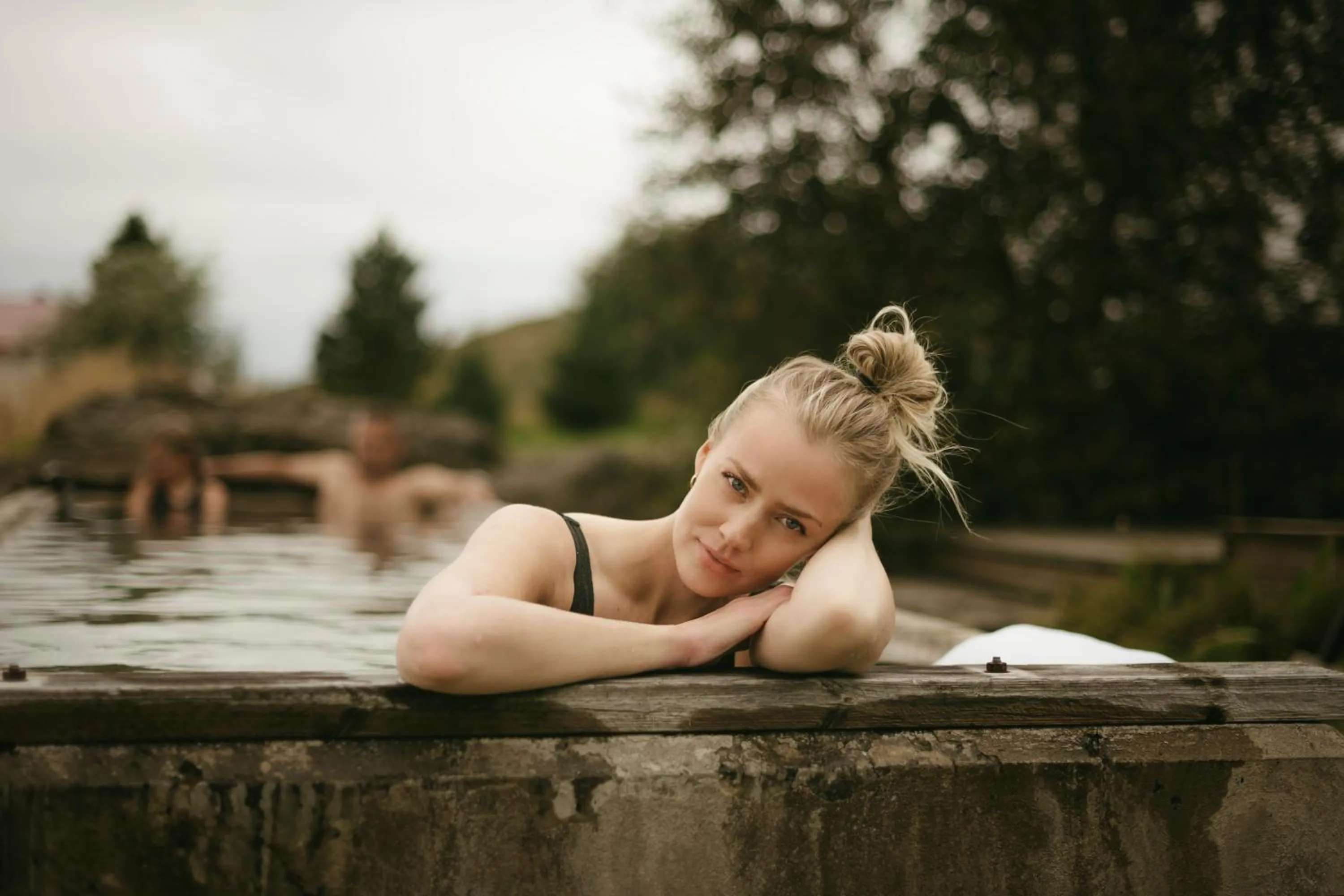 People in Aurora Farm Hotel