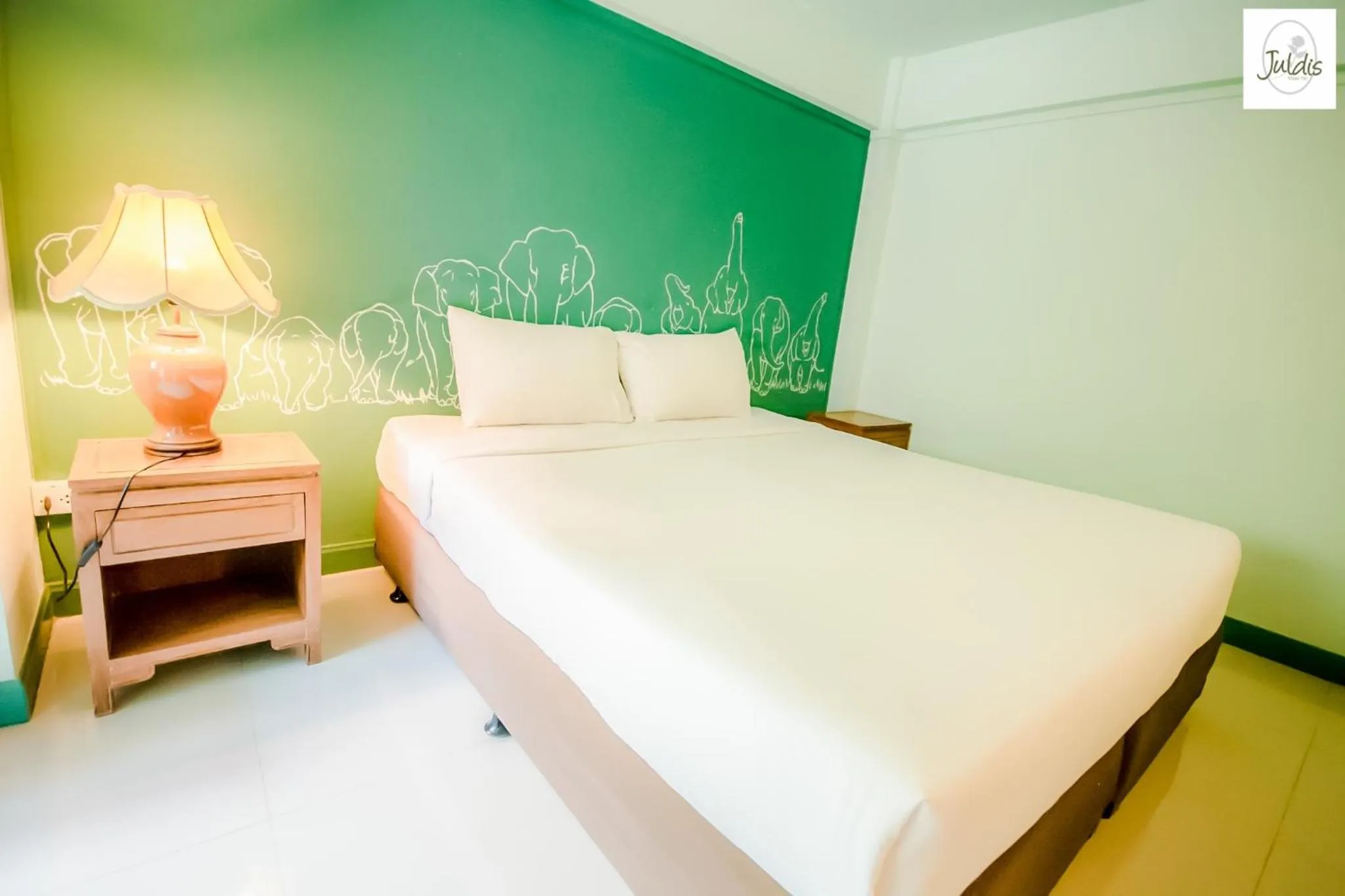 Bed in Juldis J2 Khao Yai Hotel - SHA and SHA Plus Certified