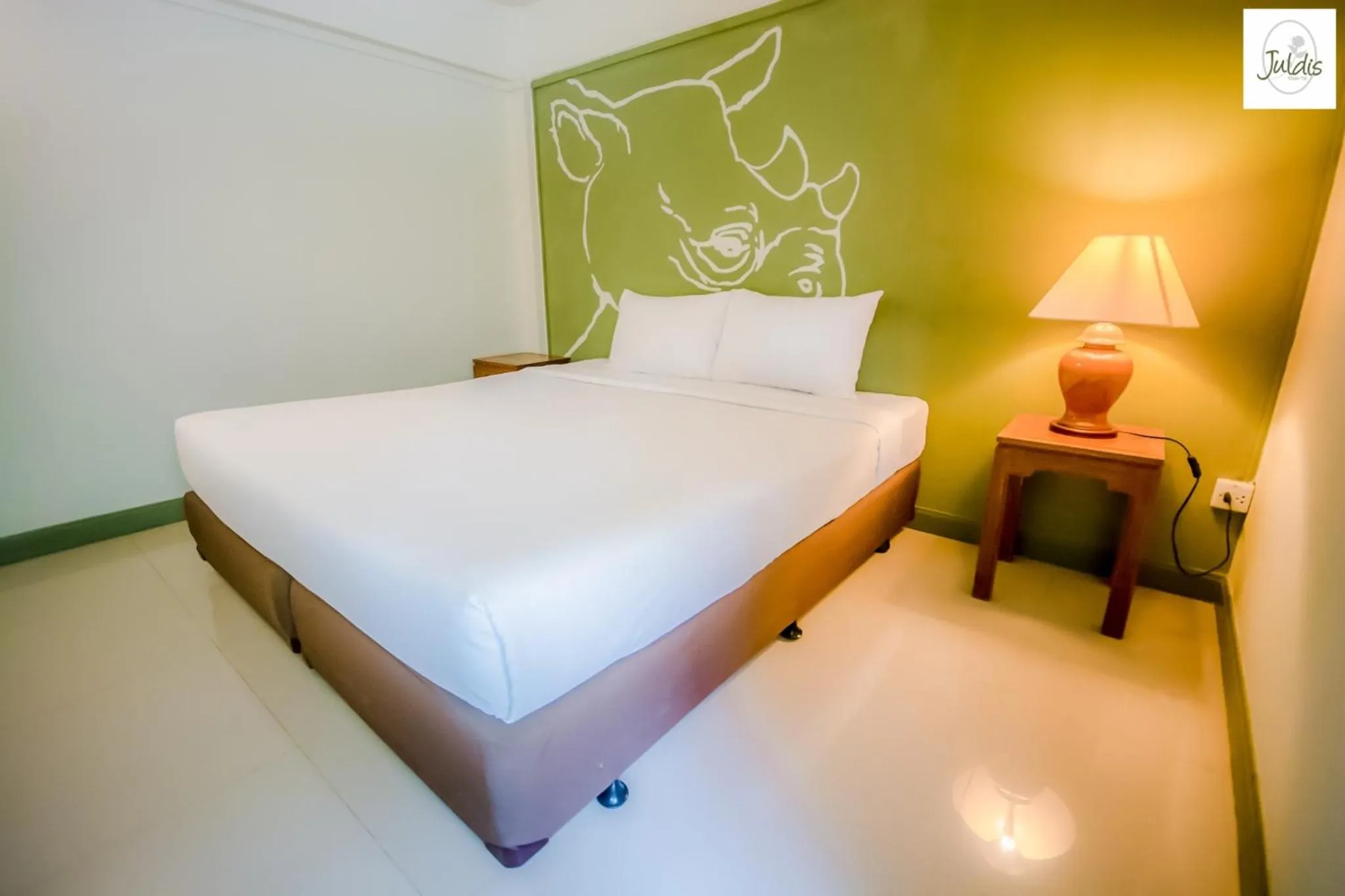 Bed in Juldis J2 Khao Yai Hotel - SHA and SHA Plus Certified
