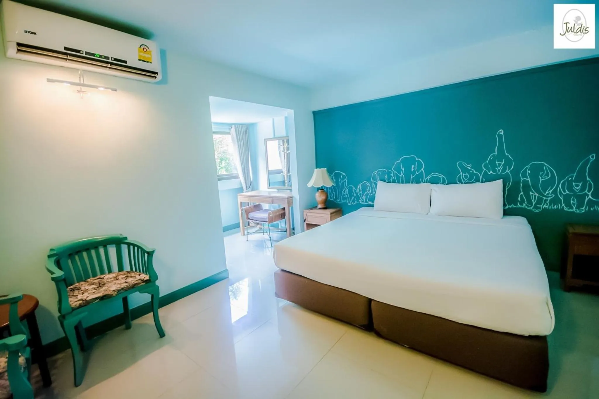 Bed in Juldis J2 Khao Yai Hotel - SHA and SHA Plus Certified