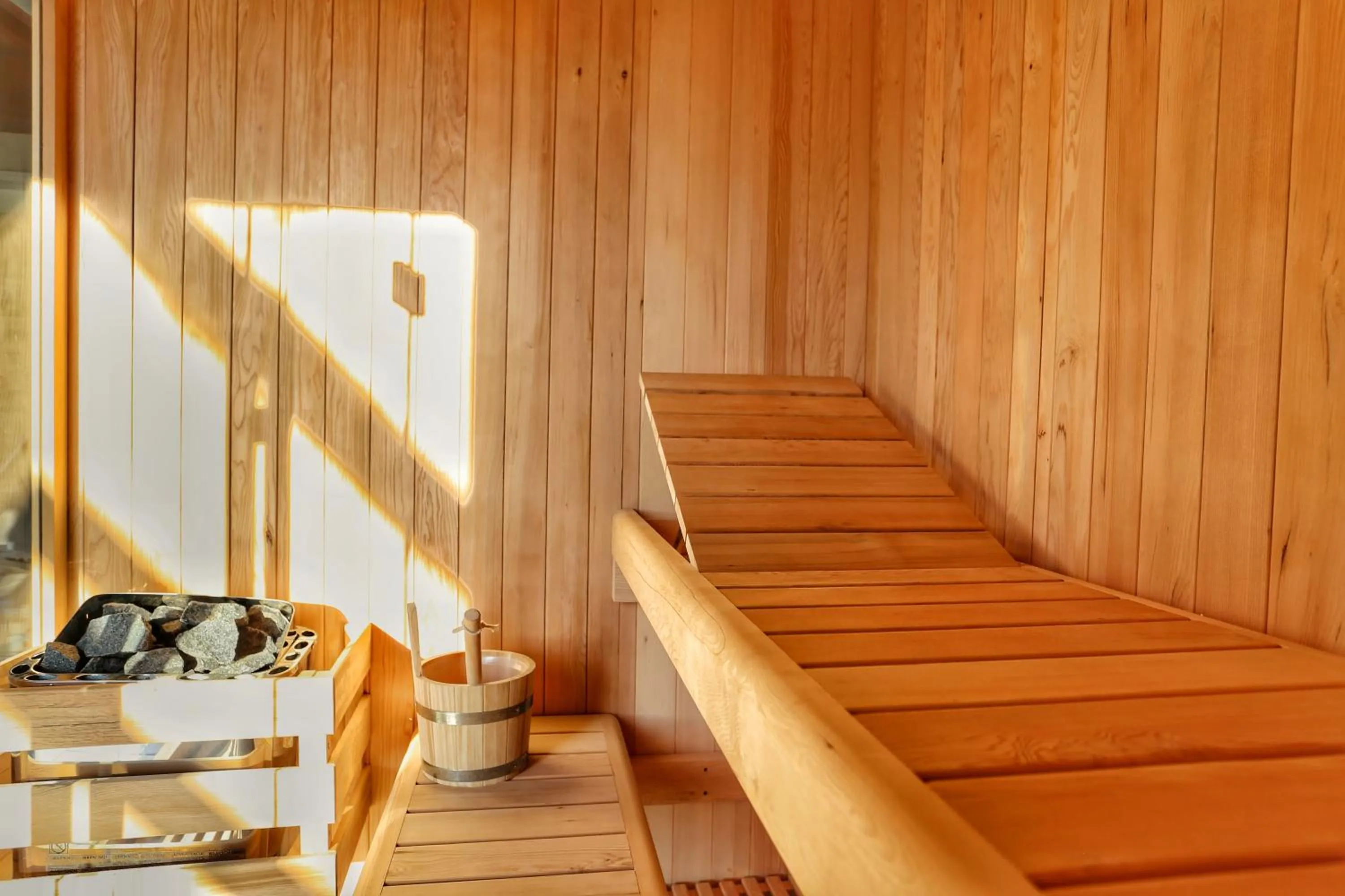 Sauna in Agri Resort & SPA Le Colline del Paradiso