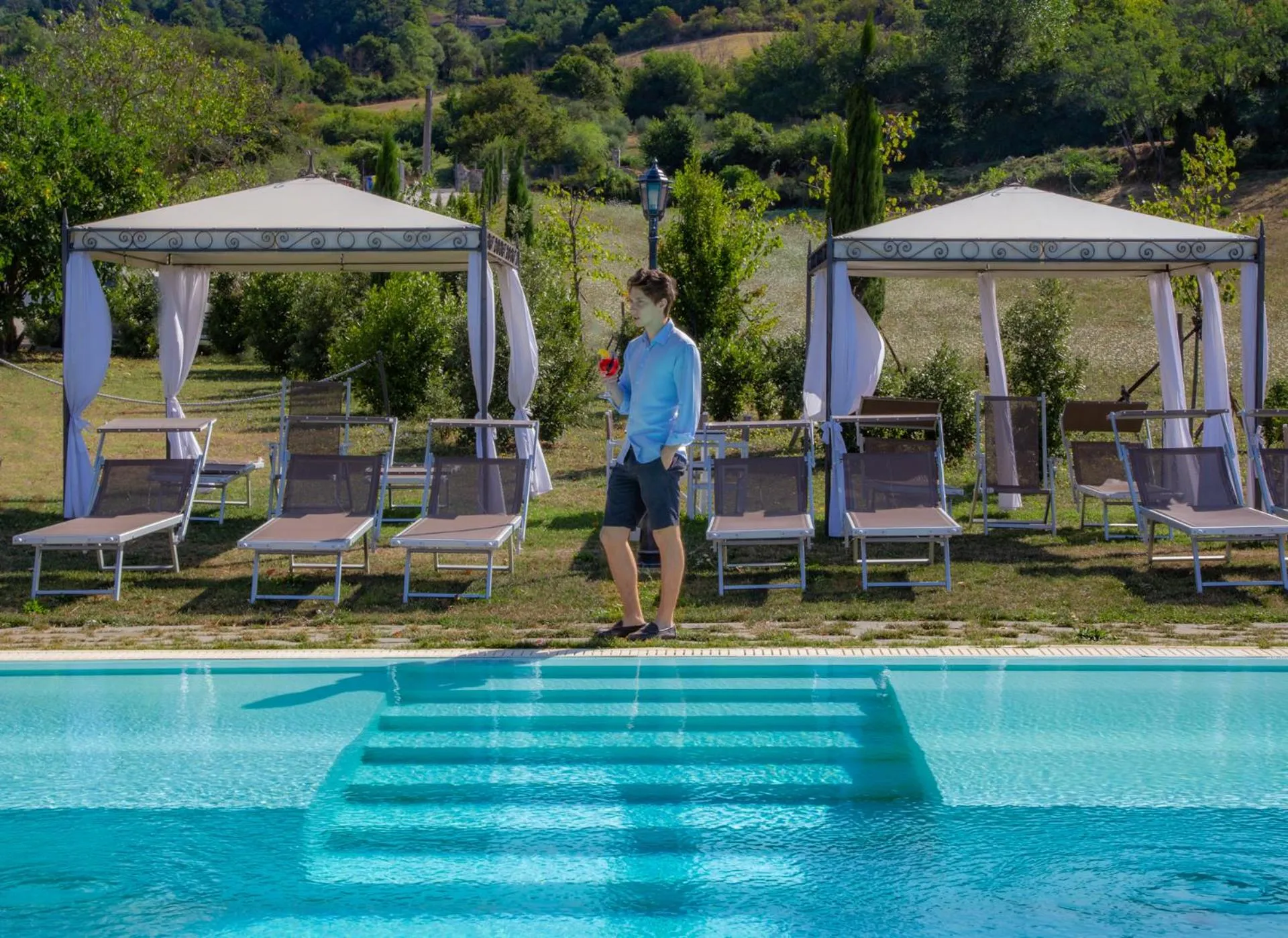 Swimming pool in Agri Resort & SPA Le Colline del Paradiso