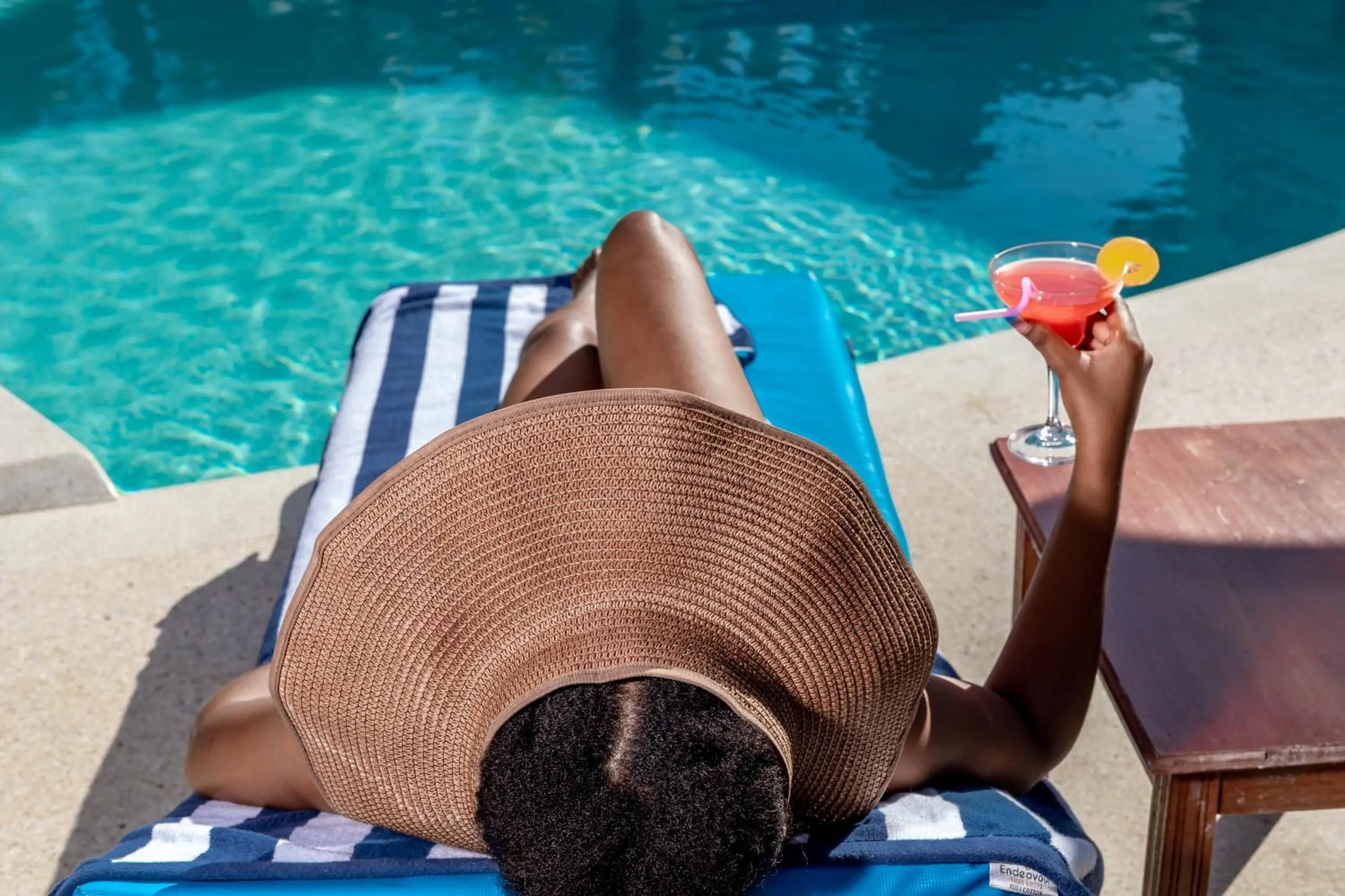 Swimming pool in PrideInn Hotel Nyali