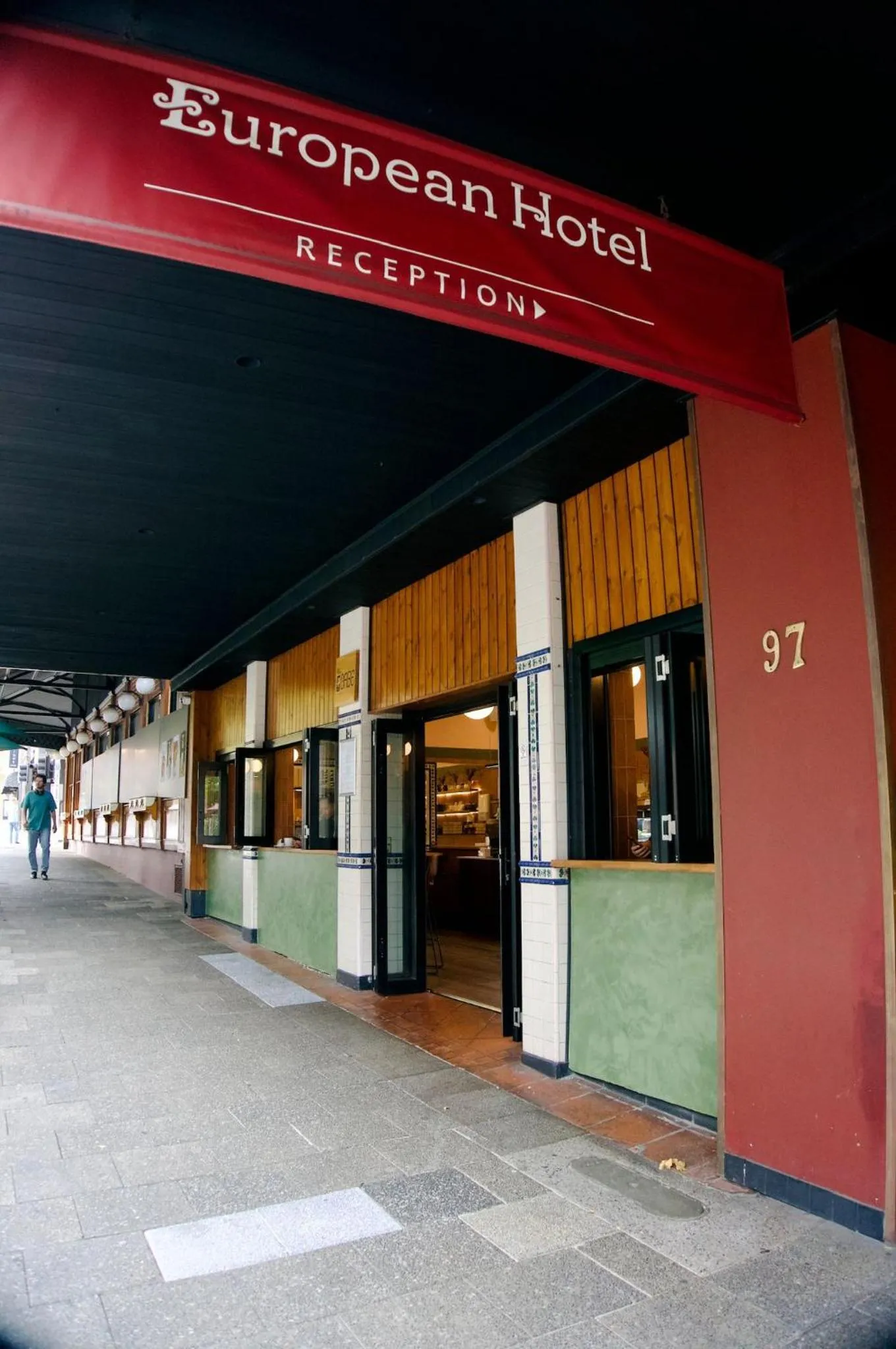 Street view in European Hotel