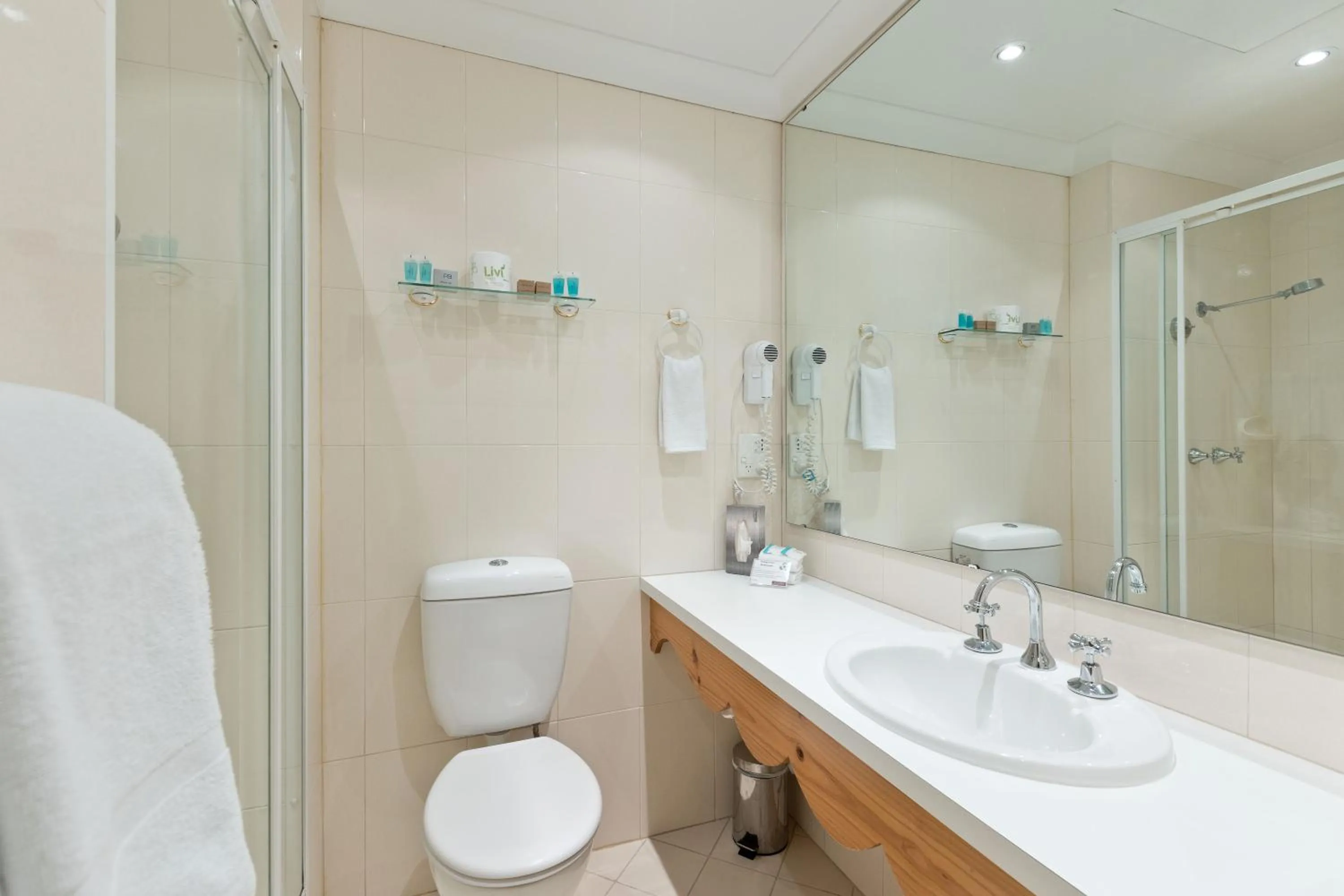 Bathroom in European Hotel