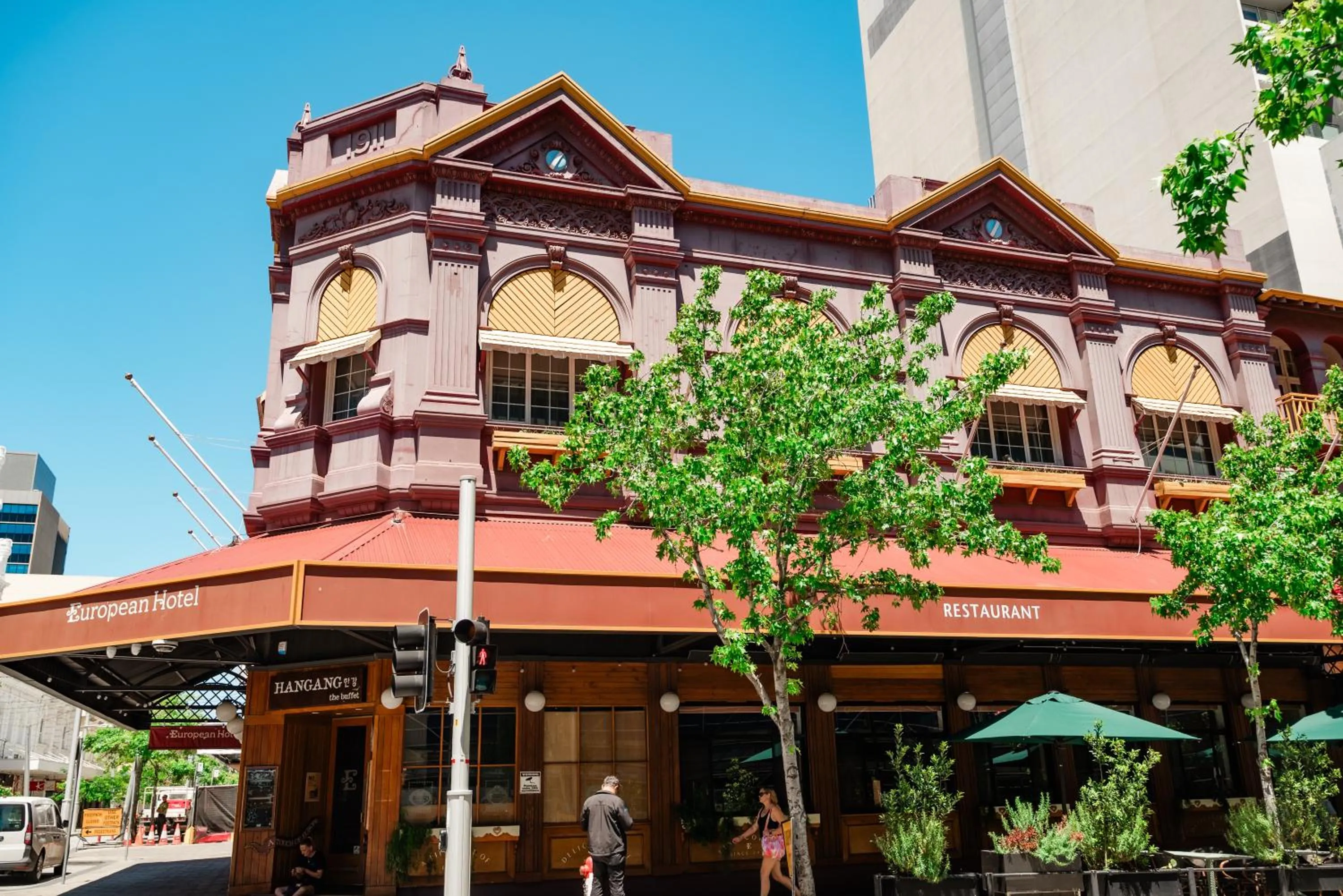 Property building in European Hotel