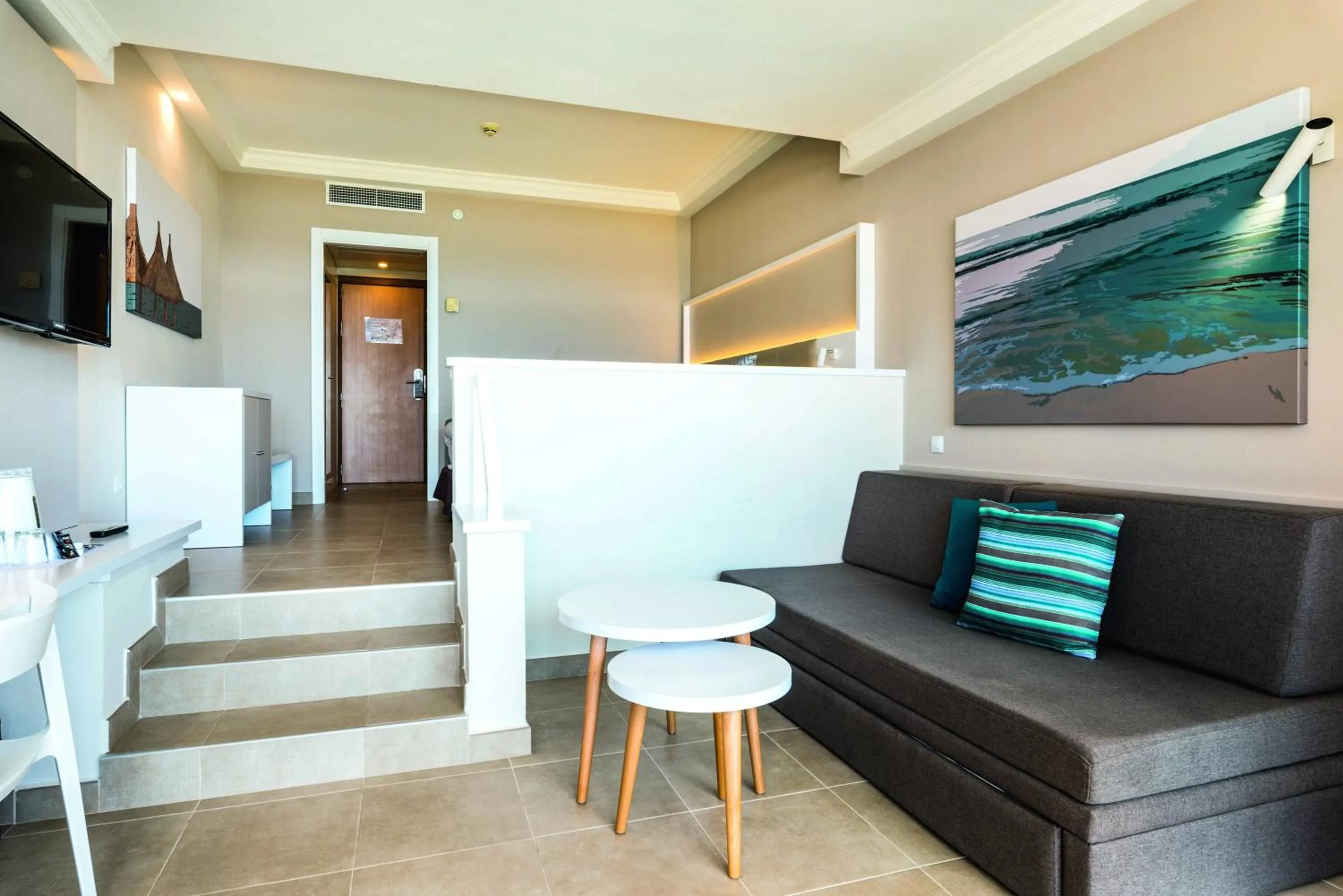 Living room in Grupotel Orquidea