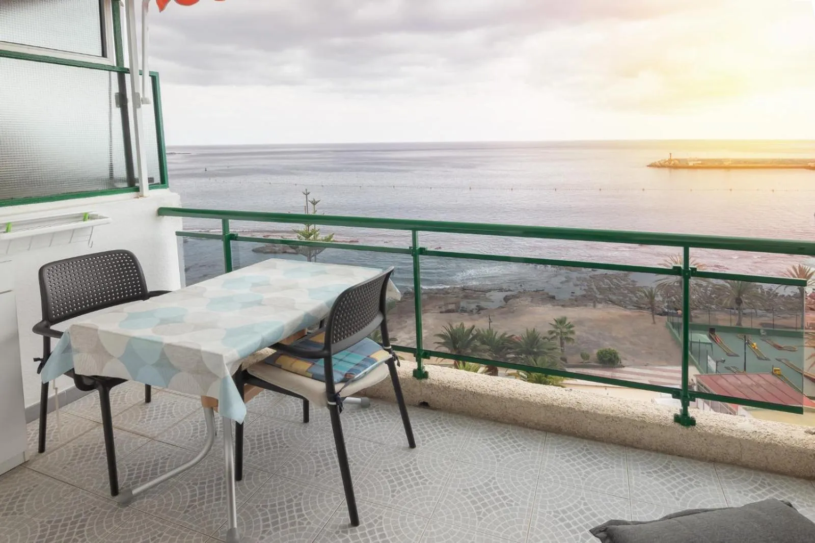 Balcony/Terrace in Comodoro Estudio Vista Mar Explotaciones Ravel