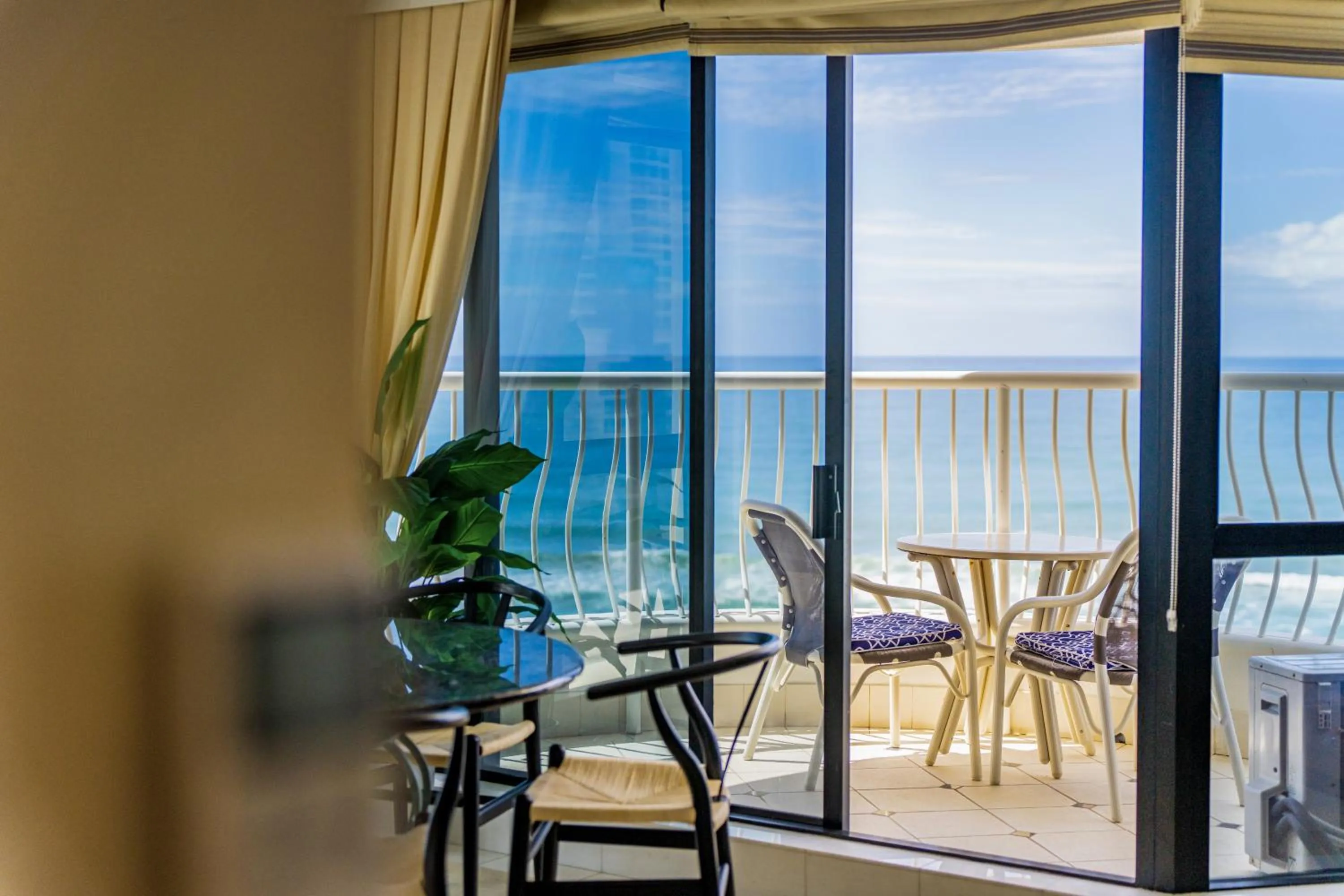 Balcony/Terrace in Olympus Beachfront Apartments